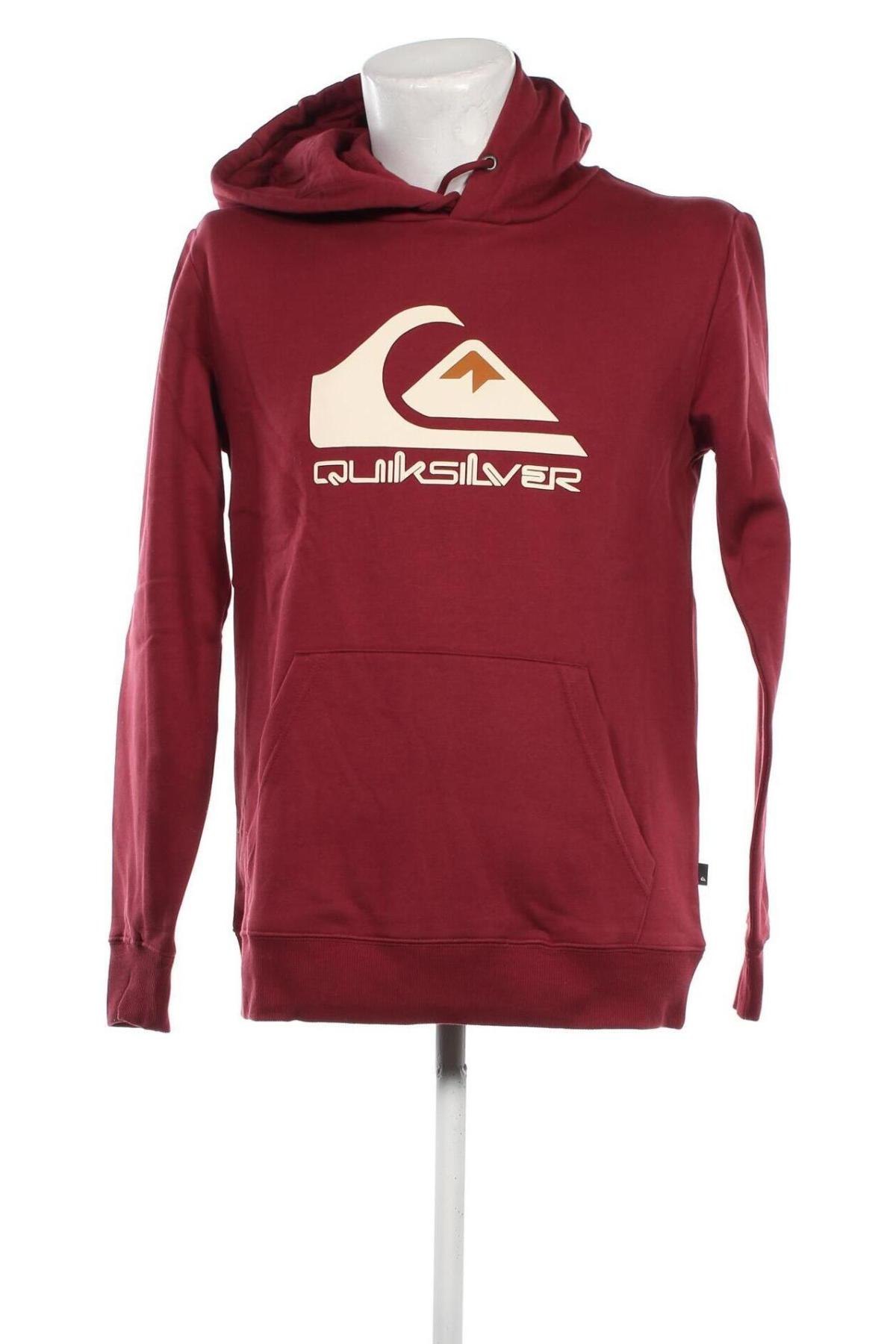 Férfi sweatshirt Quiksilver, Méret M, Szín Piros, Ár 13 763 Ft