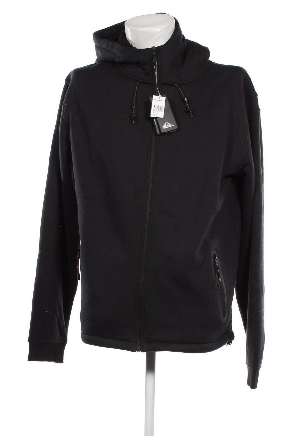 Herren Sweatshirt Quiksilver, Größe XL, Farbe Schwarz, Preis 47,94 €