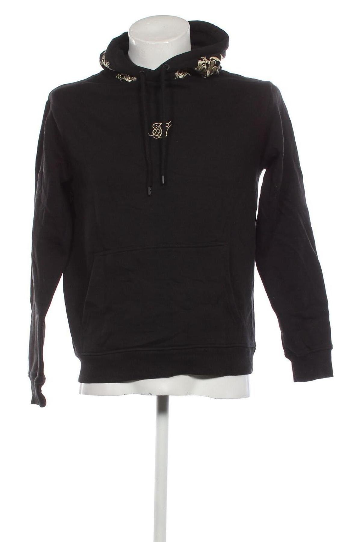 Ανδρικό φούτερ SikSilk, Μέγεθος XS, Χρώμα Μαύρο, Τιμή 25,36 €