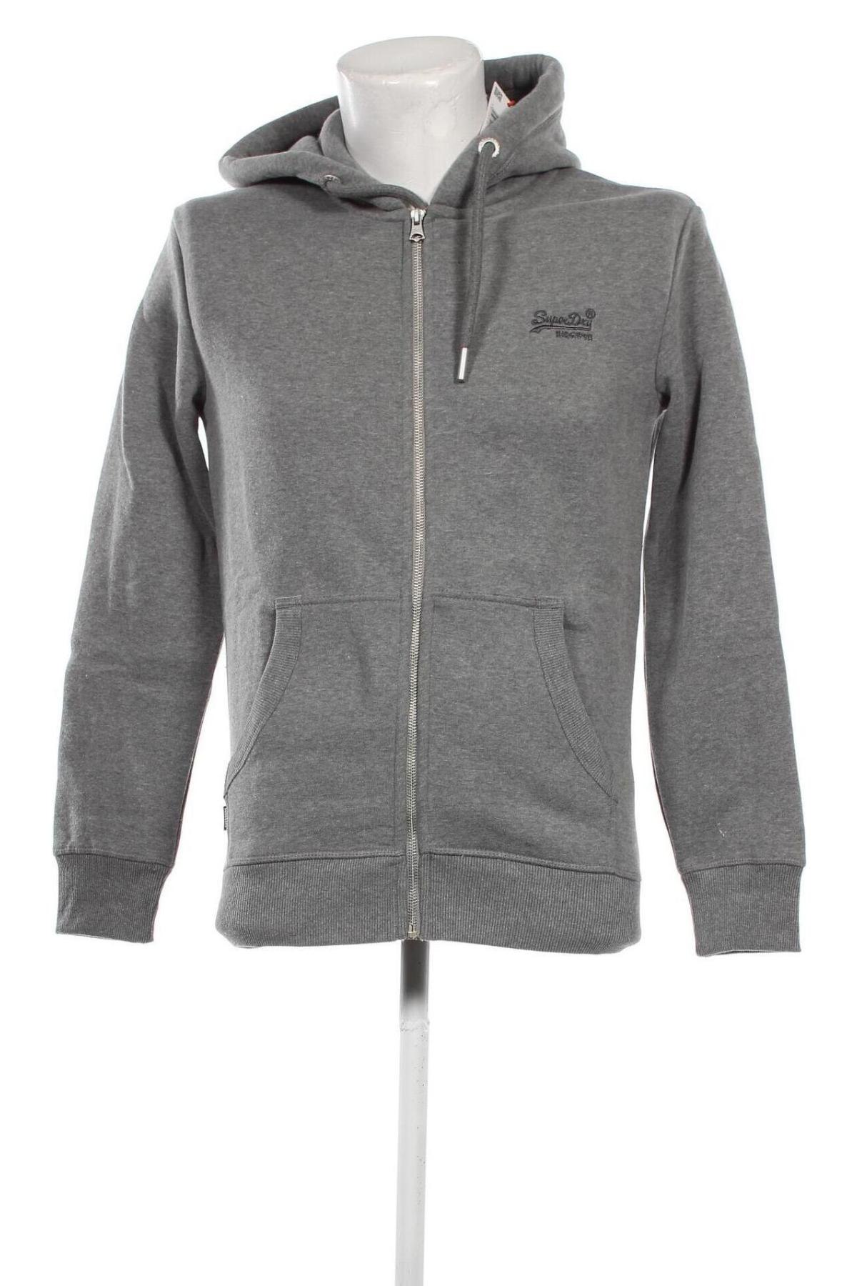 Herren Sweatshirt Superdry, Größe XS, Farbe Grau, Preis 29,51 €