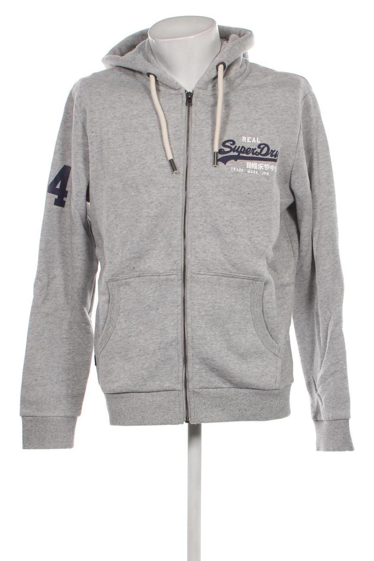 Herren Sweatshirt Superdry, Größe XL, Farbe Grau, Preis 44,26 €