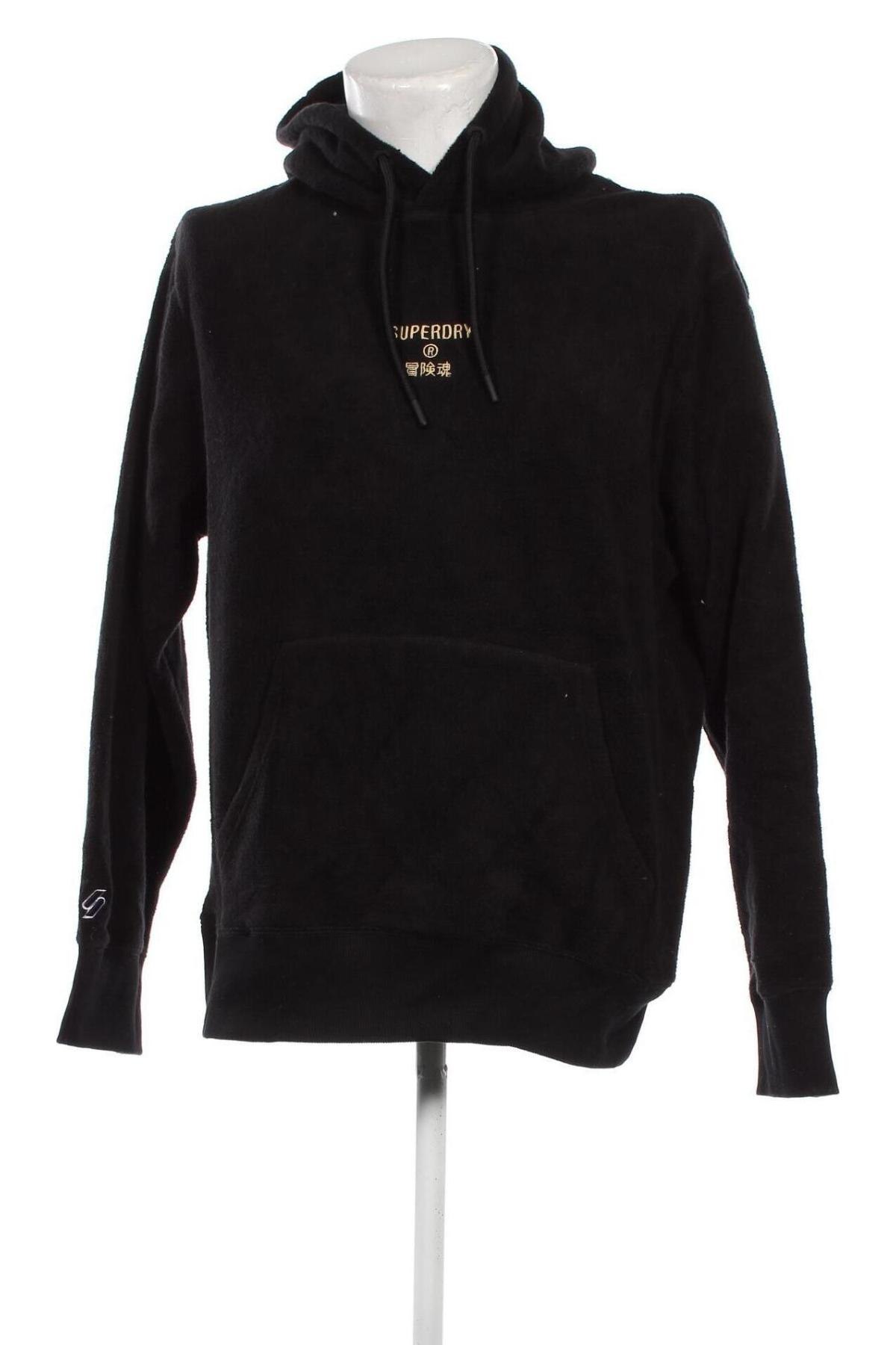 Herren Sweatshirt Superdry, Größe XL, Farbe Schwarz, Preis 45,35 €