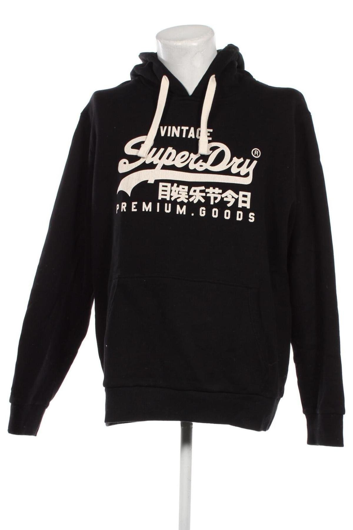 Herren Sweatshirt Superdry, Größe 3XL, Farbe Schwarz, Preis € 44,26