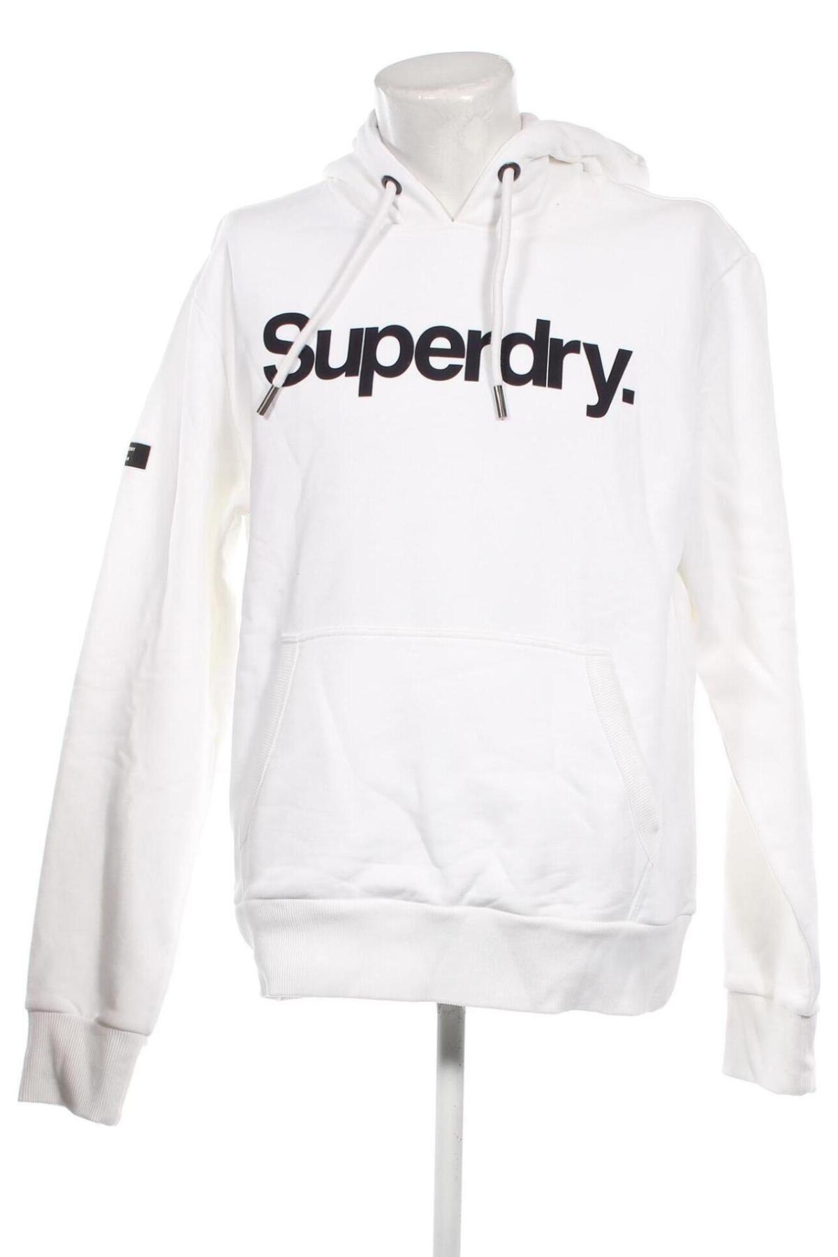 Ανδρικό φούτερ Superdry, Μέγεθος 3XL, Χρώμα Λευκό, Τιμή 45,35 €