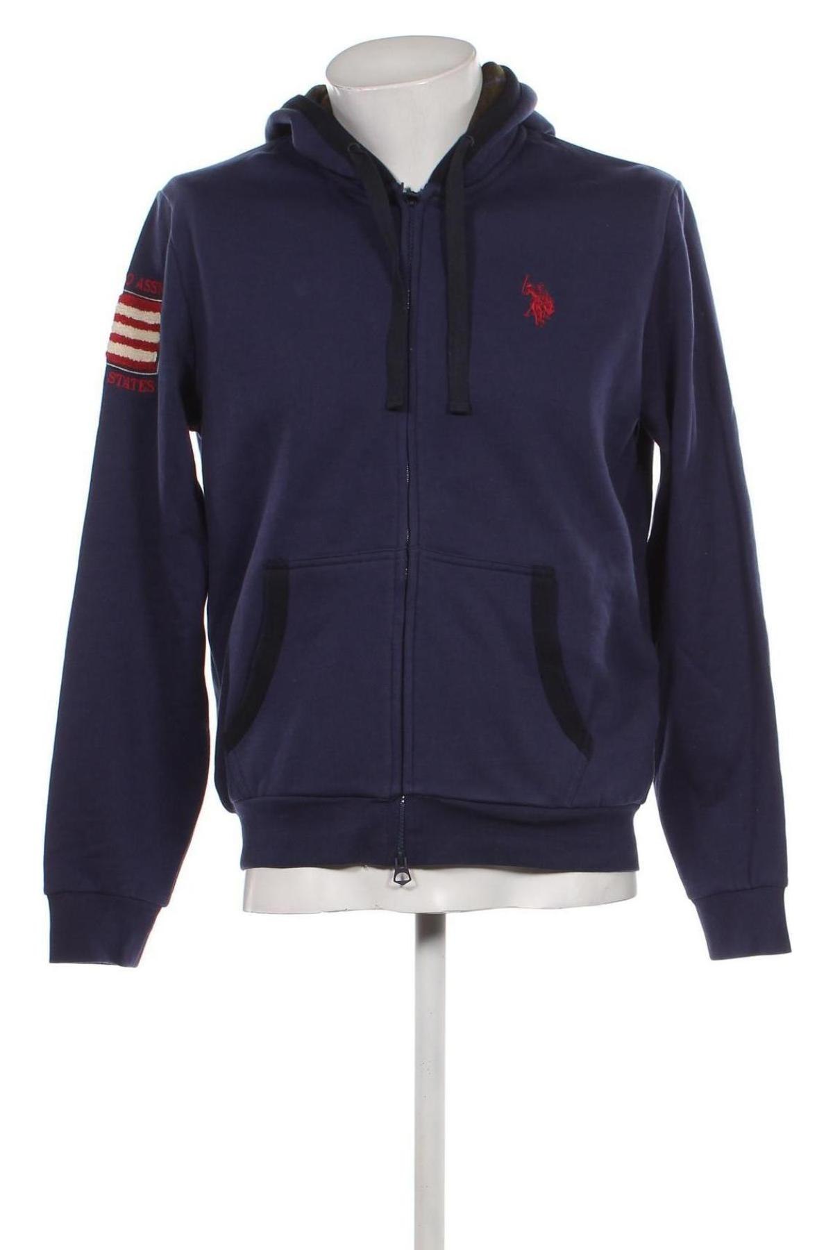 Herren Sweatshirt U.S. Polo Assn., Größe L, Farbe Blau, Preis 62,00 €
