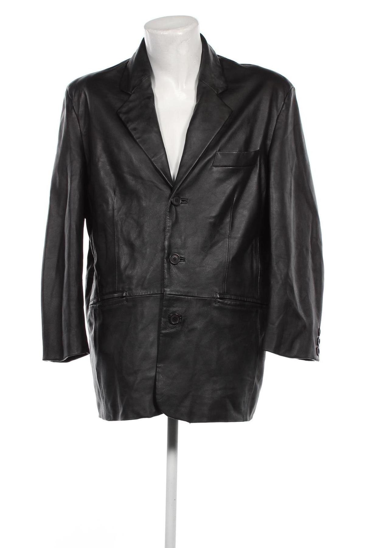 Pánská kožená bunda , Velikost XL, Barva Černá, Cena  1 177,00 Kč