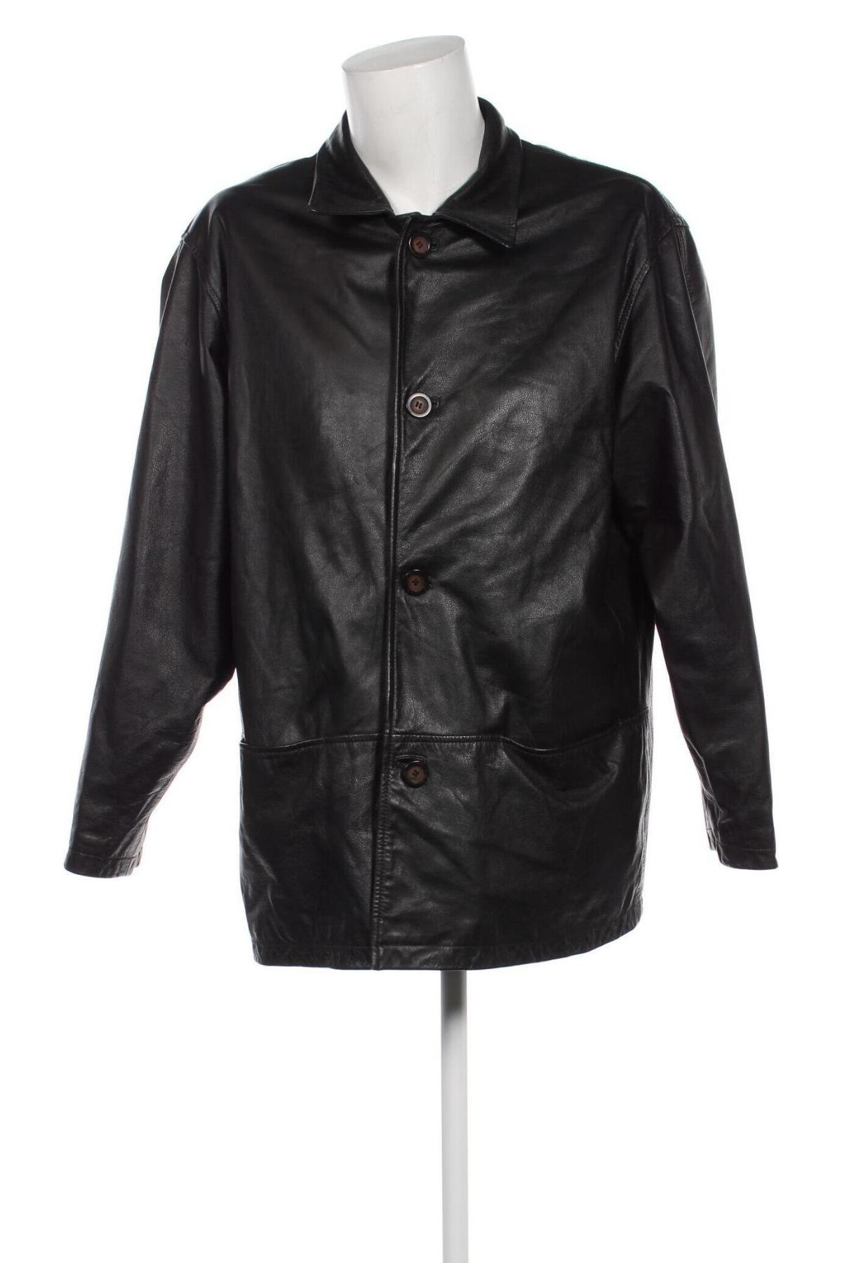 Pánska kožená bunda  Milestone, Veľkosť L, Farba Čierna, Cena  116,61 €