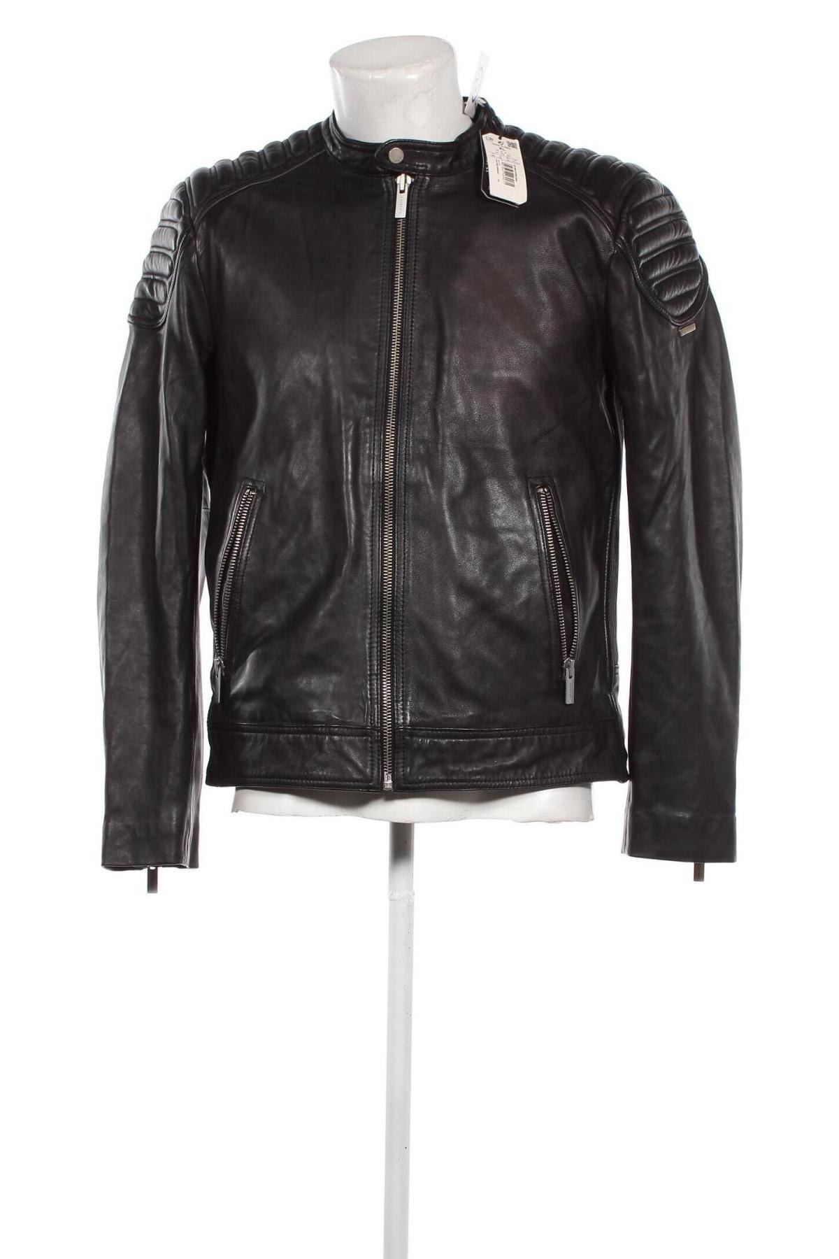 Pánská kožená bunda  Superdry, Velikost XL, Barva Černá, Cena  6 449,00 Kč