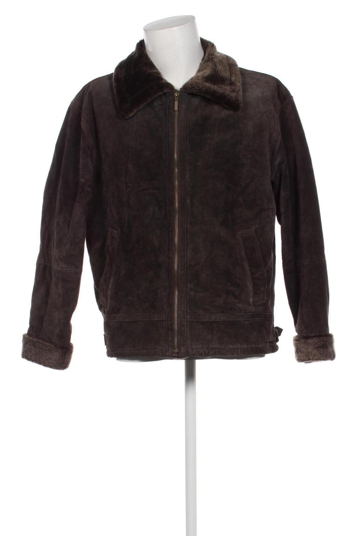 Pánska kožená bunda  TCM, Veľkosť XL, Farba Čierna, Cena  47,93 €