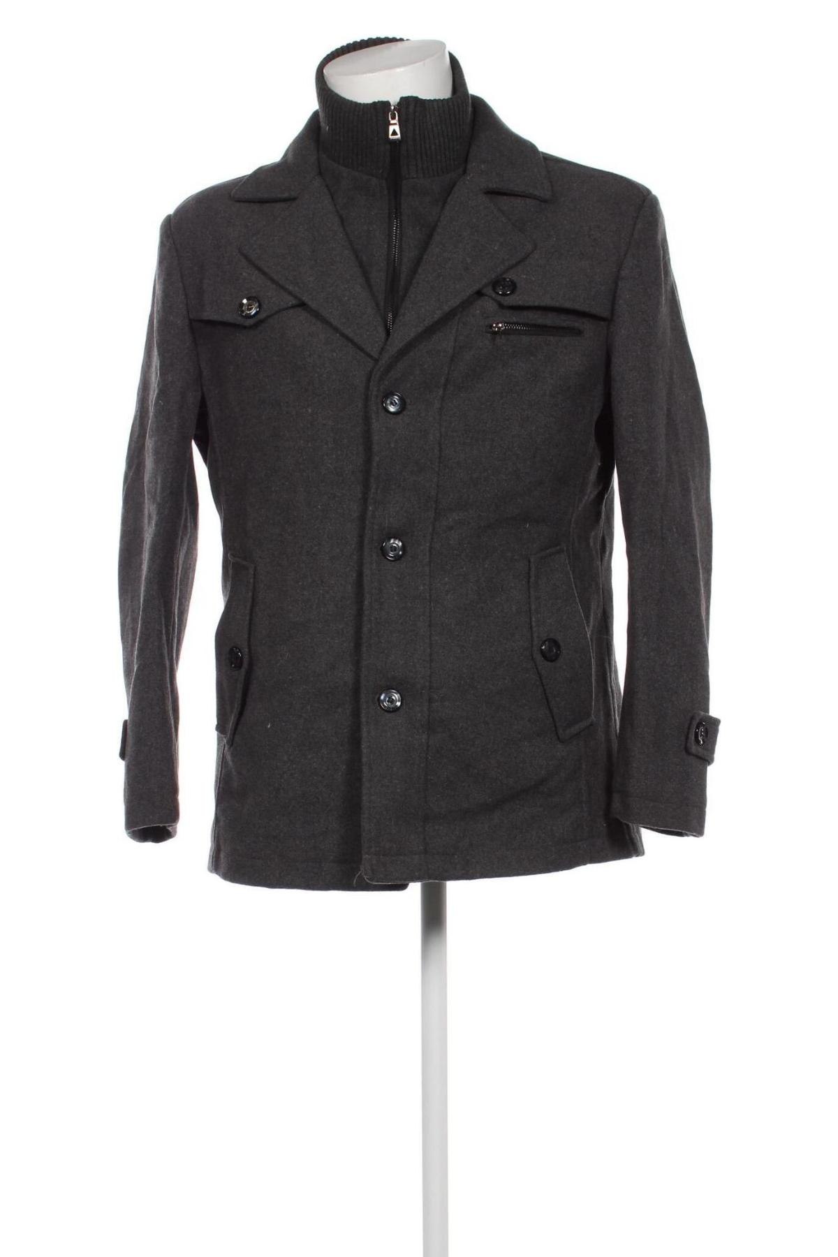 Pánsky kabát , Veľkosť M, Farba Sivá, Cena  32,76 €
