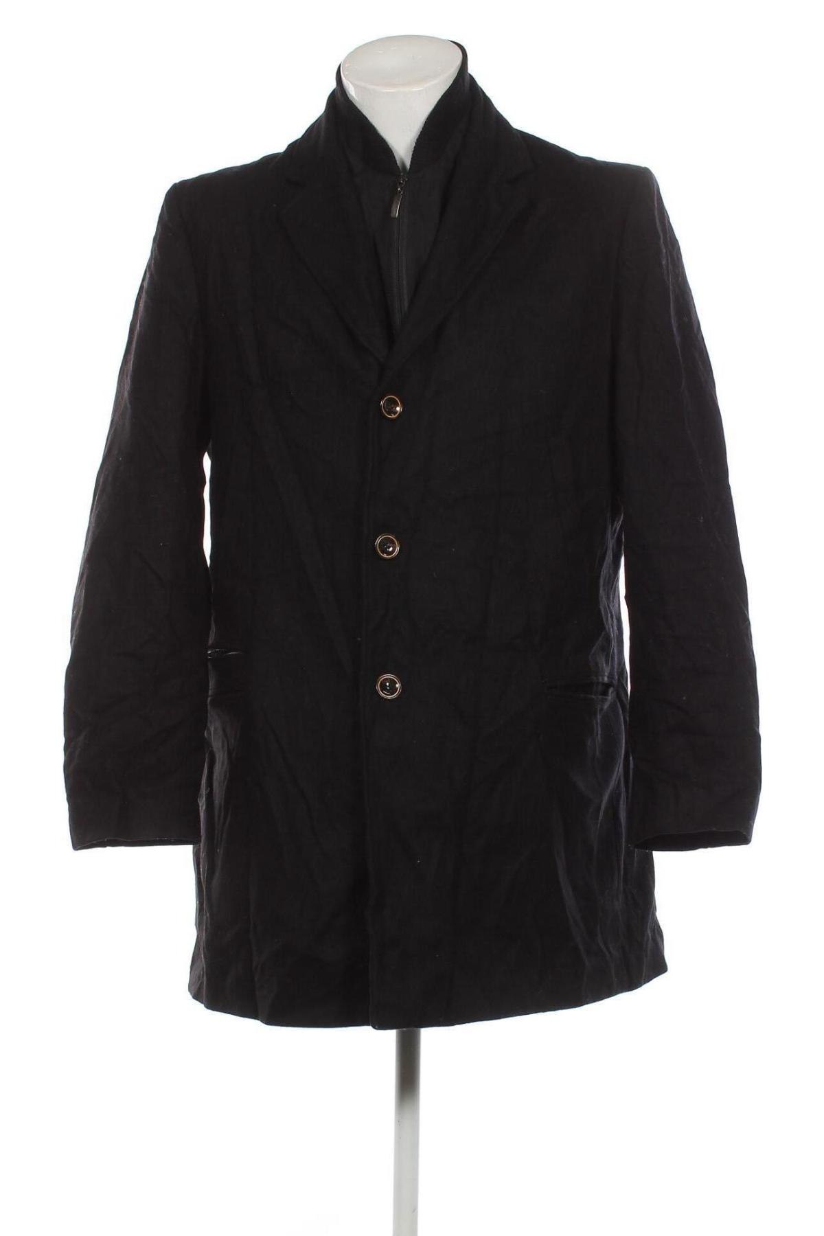 Мъжко палто, Размер XL, Цвят Черен, Цена 51,36 лв.