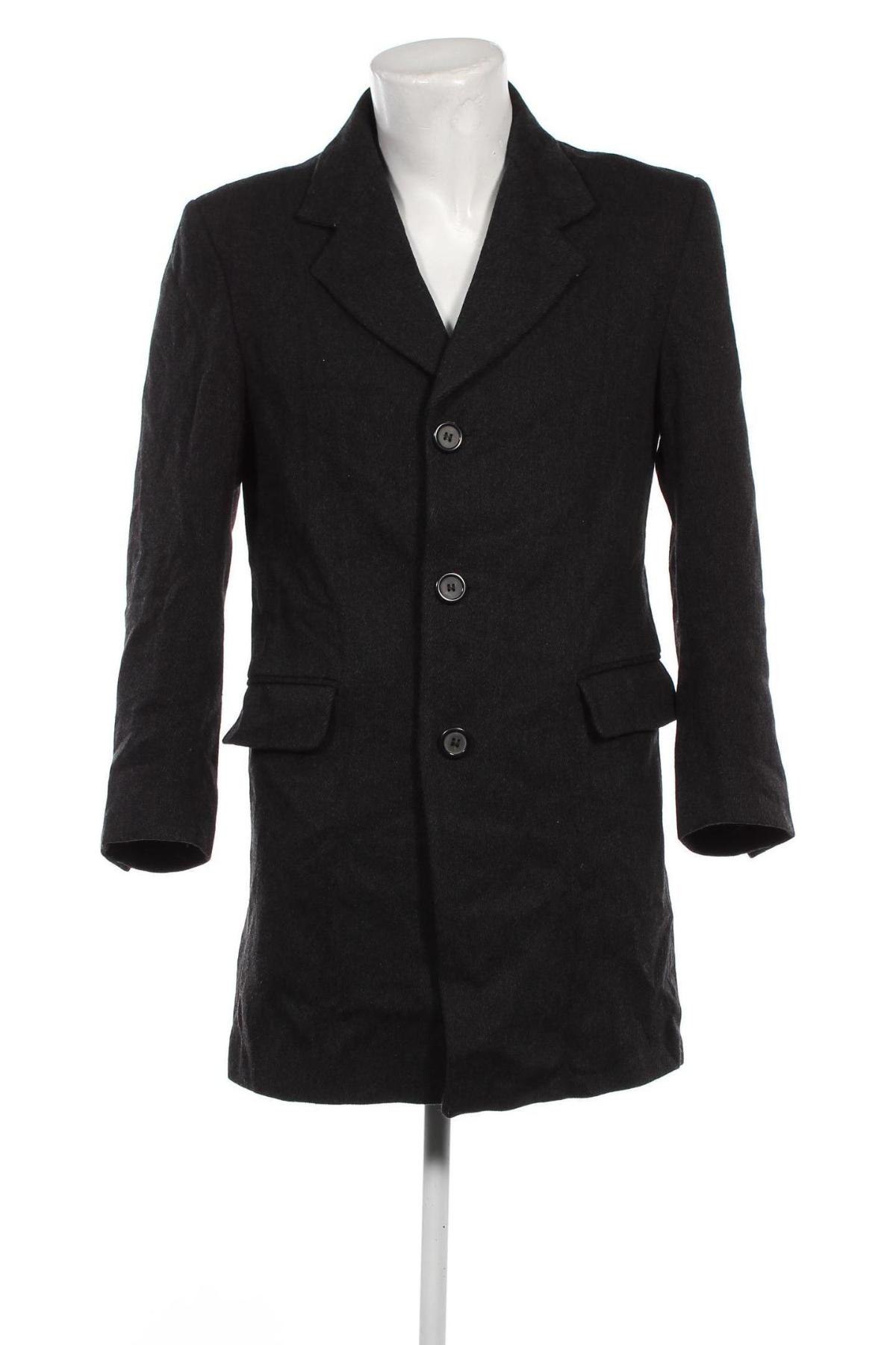 Мъжко палто, Размер M, Цвят Сив, Цена 54,57 лв.