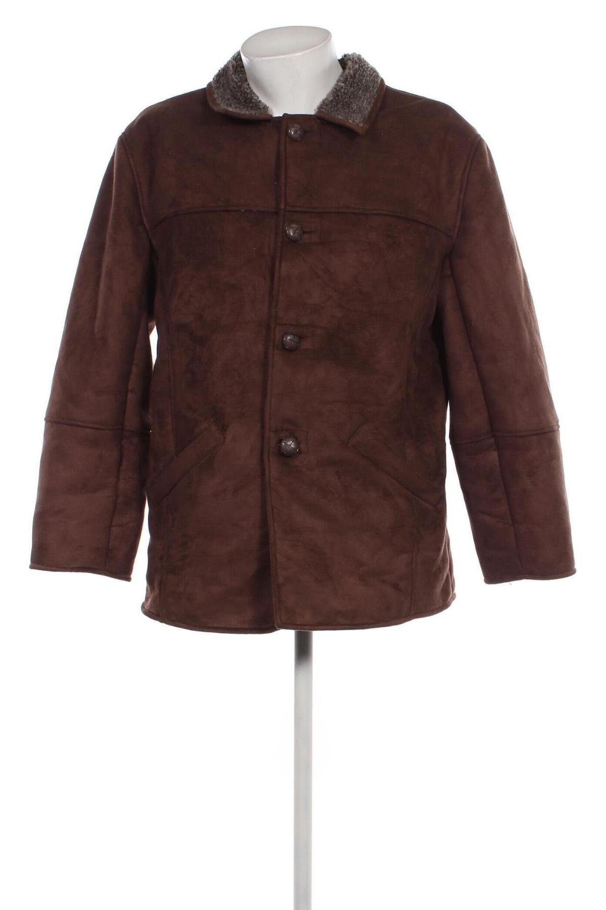 Мъжко палто, Размер M, Цвят Кафяв, Цена 57,78 лв.