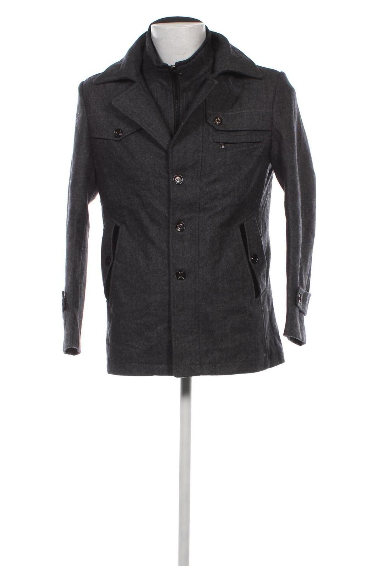 Pánsky kabát , Veľkosť L, Farba Sivá, Cena  32,76 €