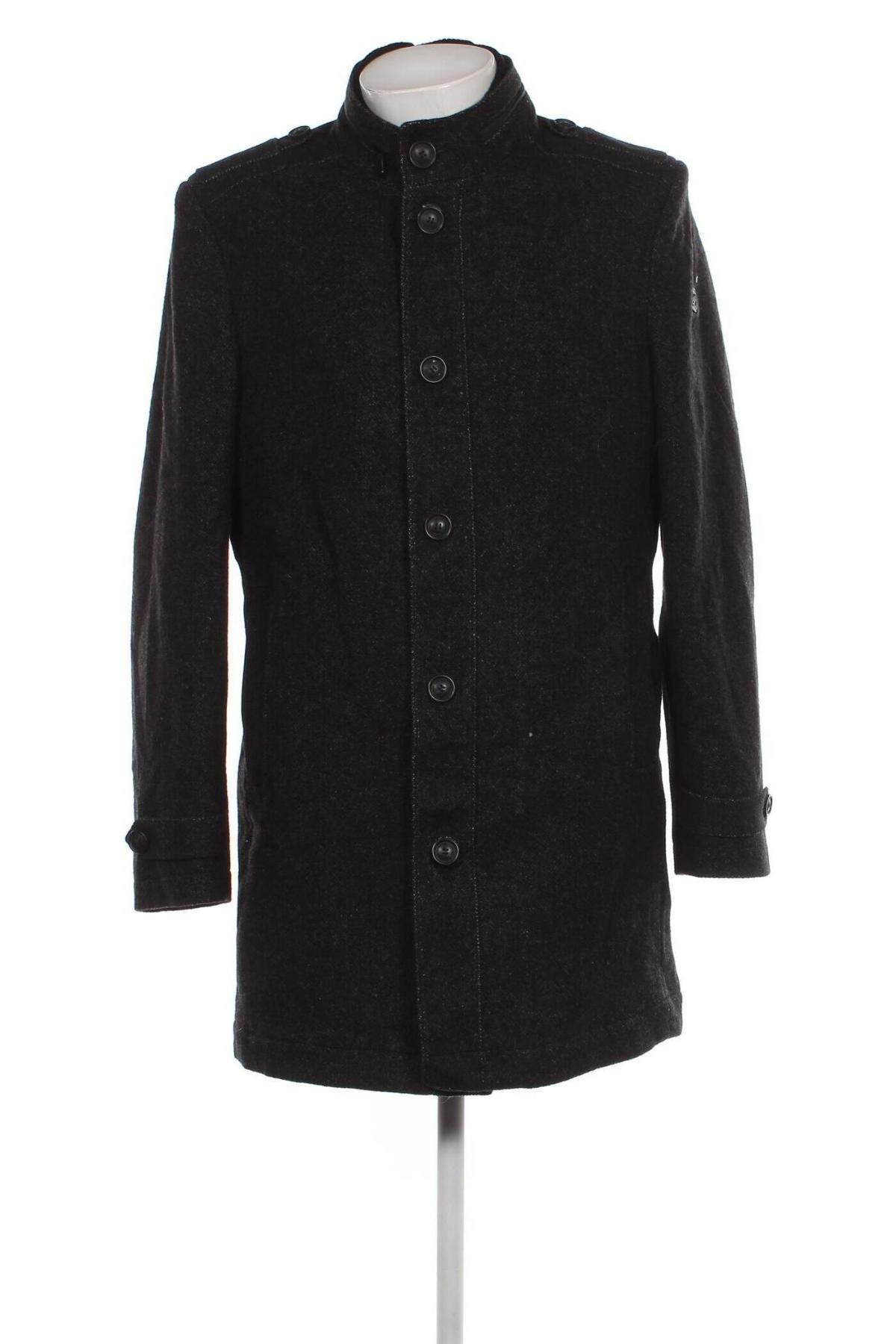 Мъжко палто Engbers, Размер XL, Цвят Черен, Цена 68,04 лв.
