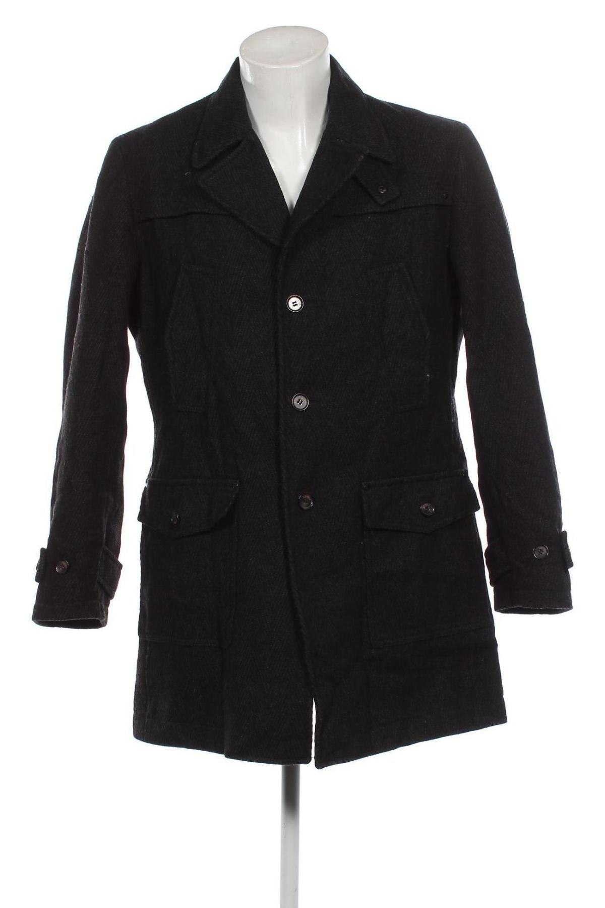 Мъжко палто Esprit, Размер XL, Цвят Черен, Цена 27,54 лв.