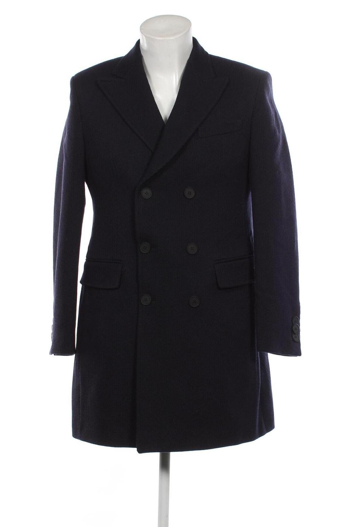 Pánský kabát  Hugo Boss, Velikost L, Barva Modrá, Cena  4 296,00 Kč