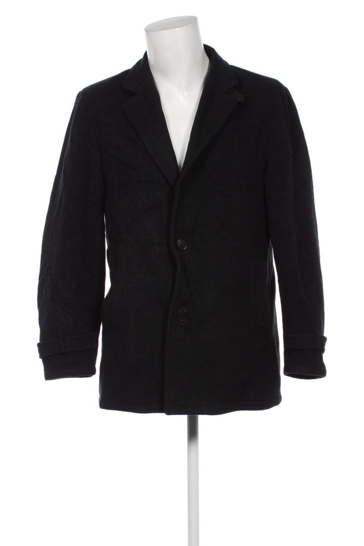 Мъжко палто Strellson, Размер L, Цвят Черен, Цена 33,48 лв.
