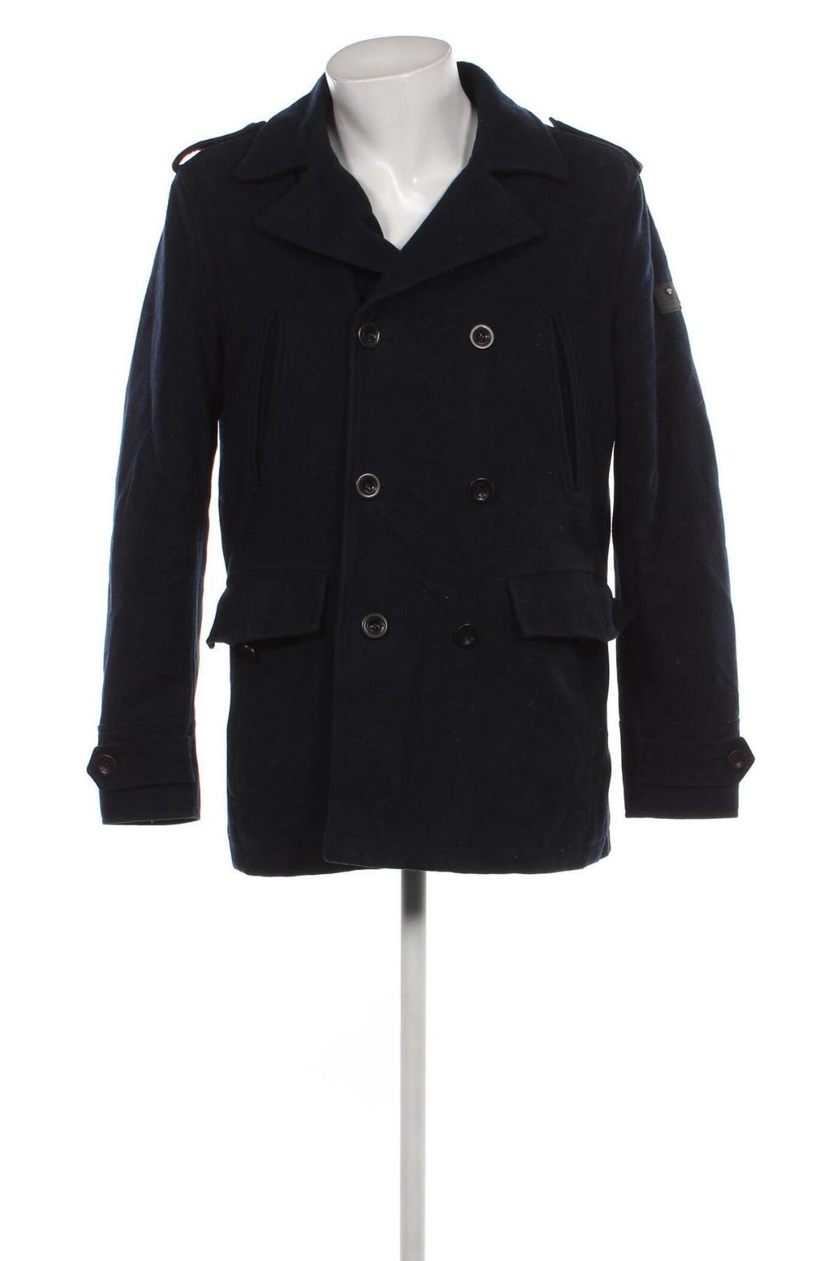 Ανδρικά παλτό Tom Tailor, Μέγεθος L, Χρώμα Μπλέ, Τιμή 33,10 €