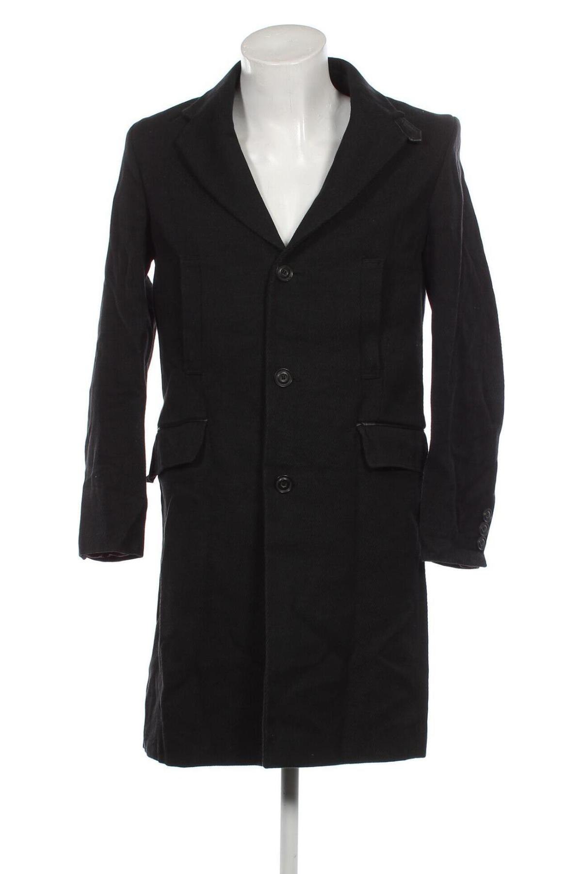 Pánský kabát  Zara Man, Velikost S, Barva Černá, Cena  1 084,00 Kč