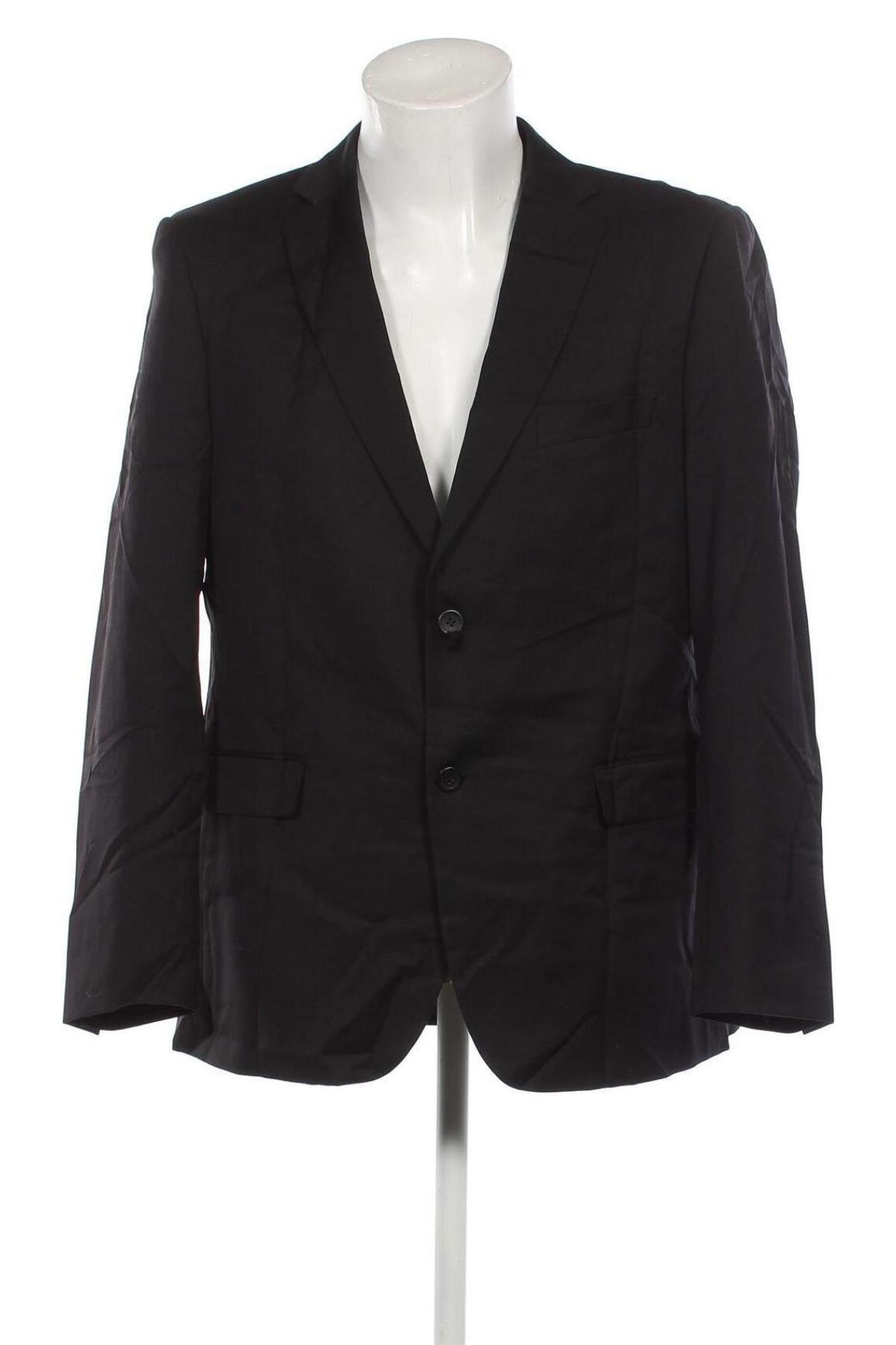 Мъжко сако Dressmann, Размер XL, Цвят Черен, Цена 13,20 лв.