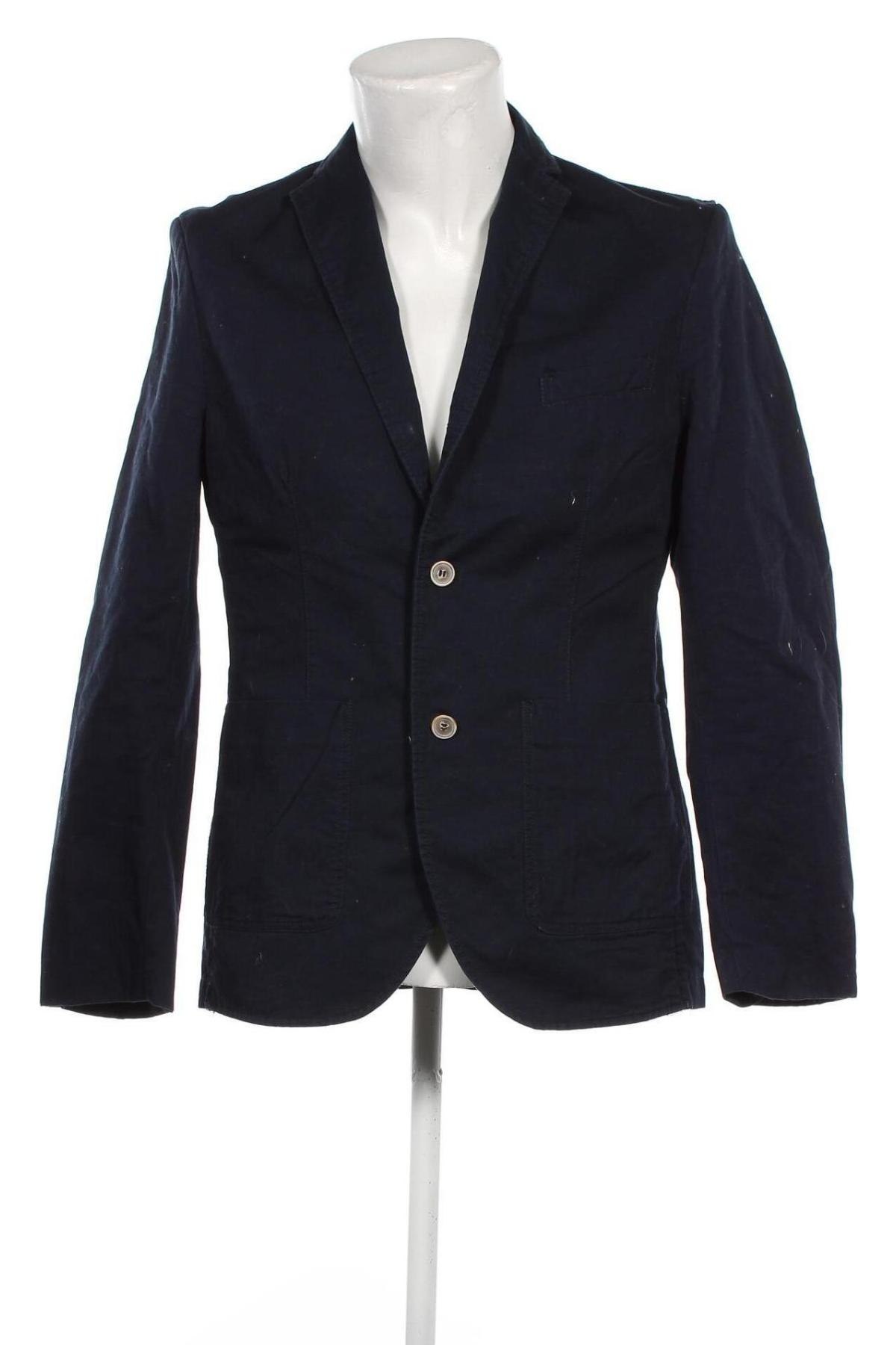 Ανδρικό σακάκι H&M, Μέγεθος L, Χρώμα Μπλέ, Τιμή 12,61 €