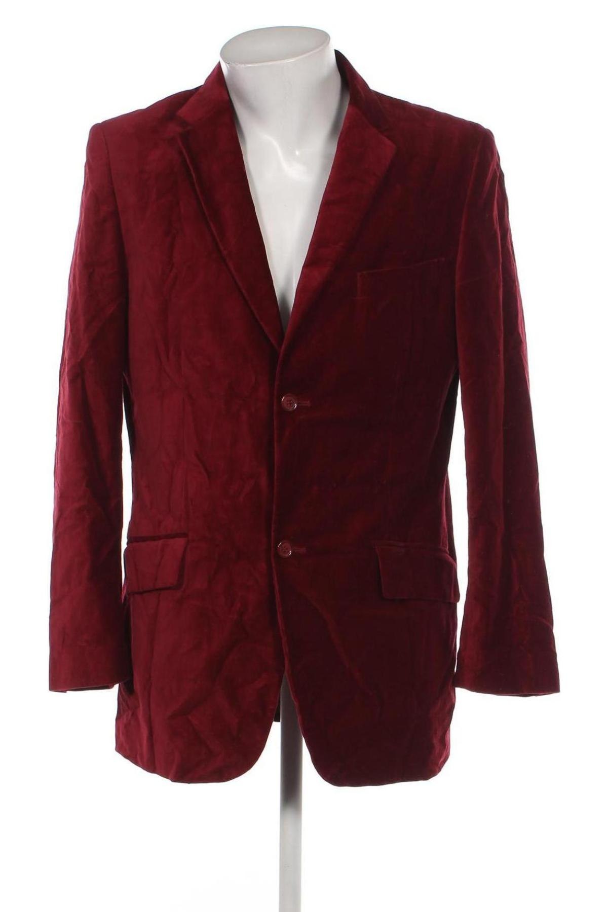Pánske sako  H&M, Veľkosť XL, Farba Červená, Cena  24,95 €