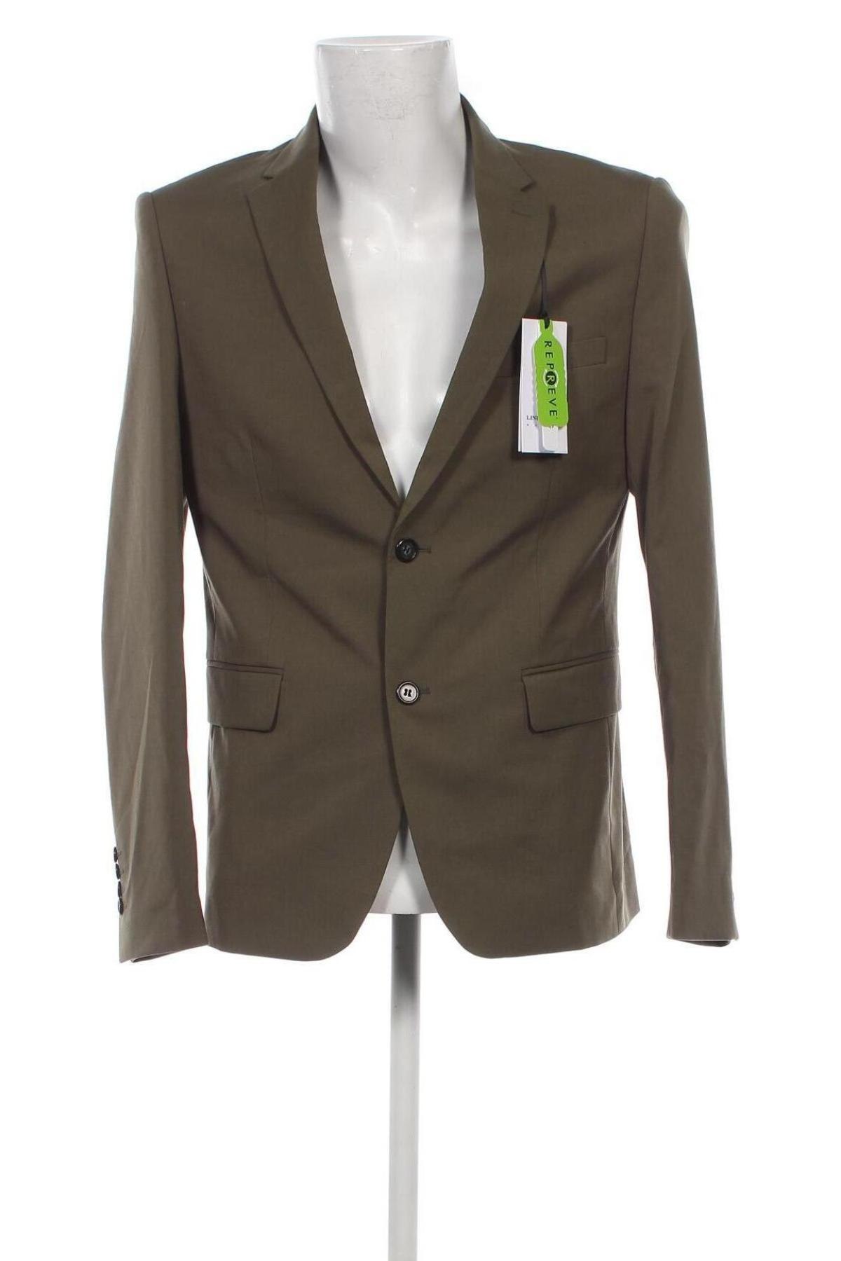 Ανδρικό σακάκι Lindbergh, Μέγεθος L, Χρώμα Πράσινο, Τιμή 132,47 €