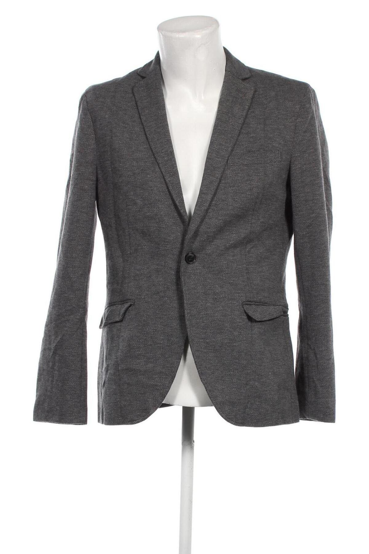 Ανδρικό σακάκι Selected Homme, Μέγεθος L, Χρώμα Γκρί, Τιμή 18,72 €