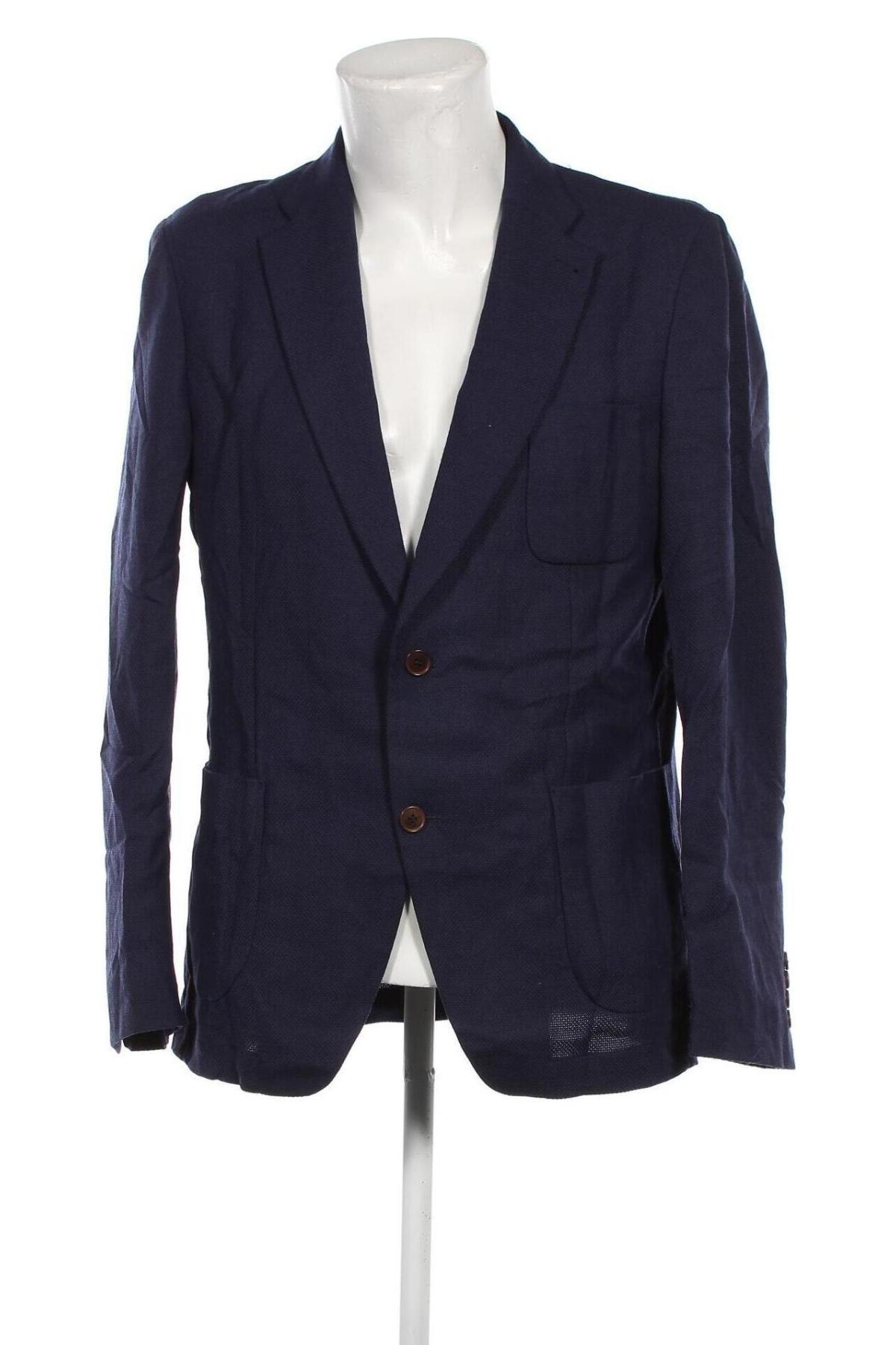 Ανδρικό σακάκι Turo, Μέγεθος XL, Χρώμα Μπλέ, Τιμή 29,78 €