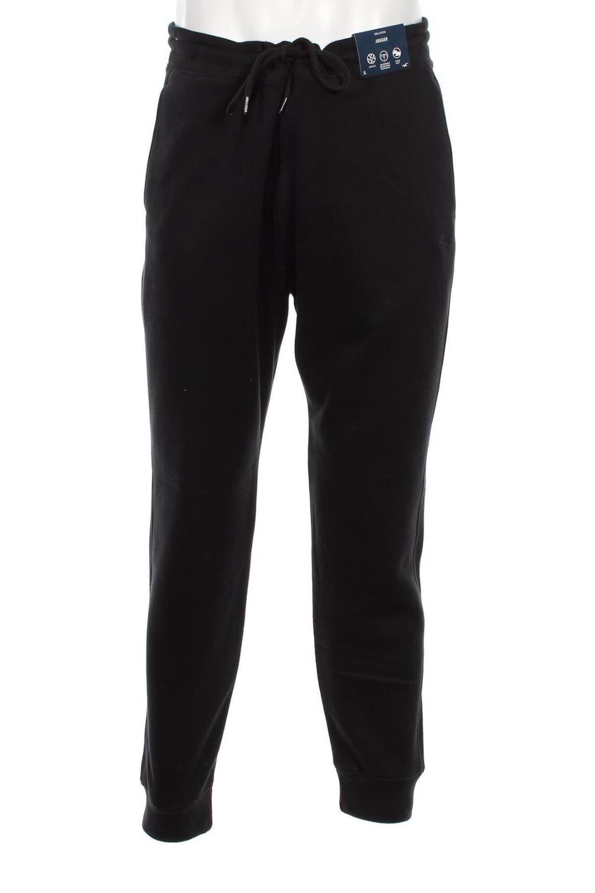 Ανδρικό αθλητικό παντελόνι Hollister, Μέγεθος XL, Χρώμα Μαύρο, Τιμή 31,96 €