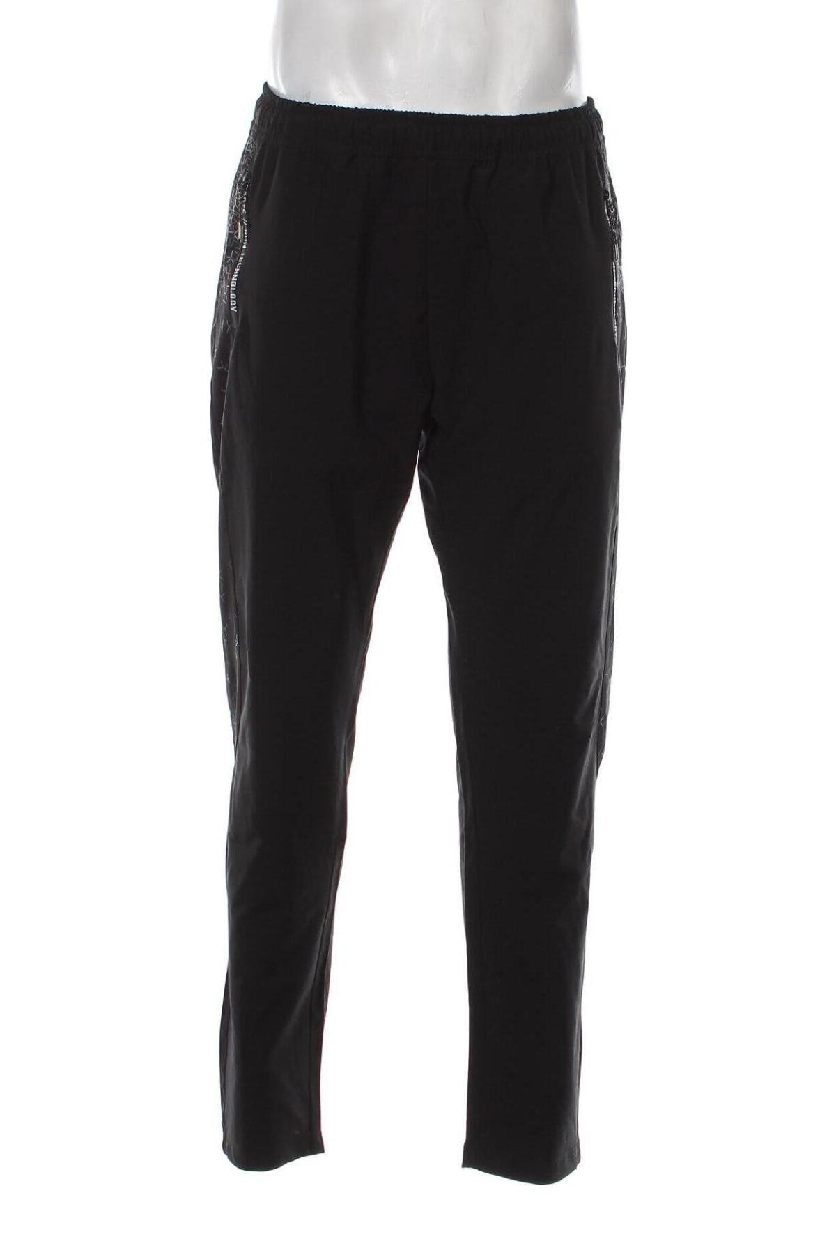 Pantaloni trening de bărbați Sports, Mărime L, Culoare Negru, Preț 73,98 Lei