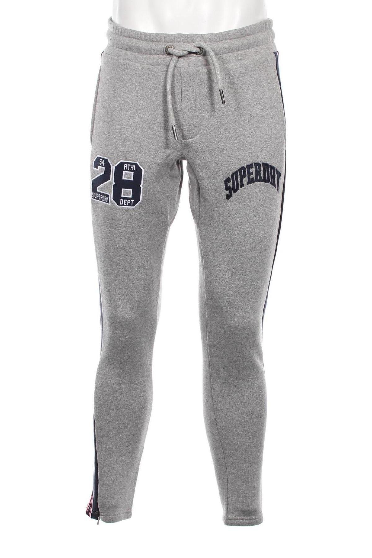 Ανδρικό αθλητικό παντελόνι Superdry, Μέγεθος S, Χρώμα Γκρί, Τιμή 44,26 €