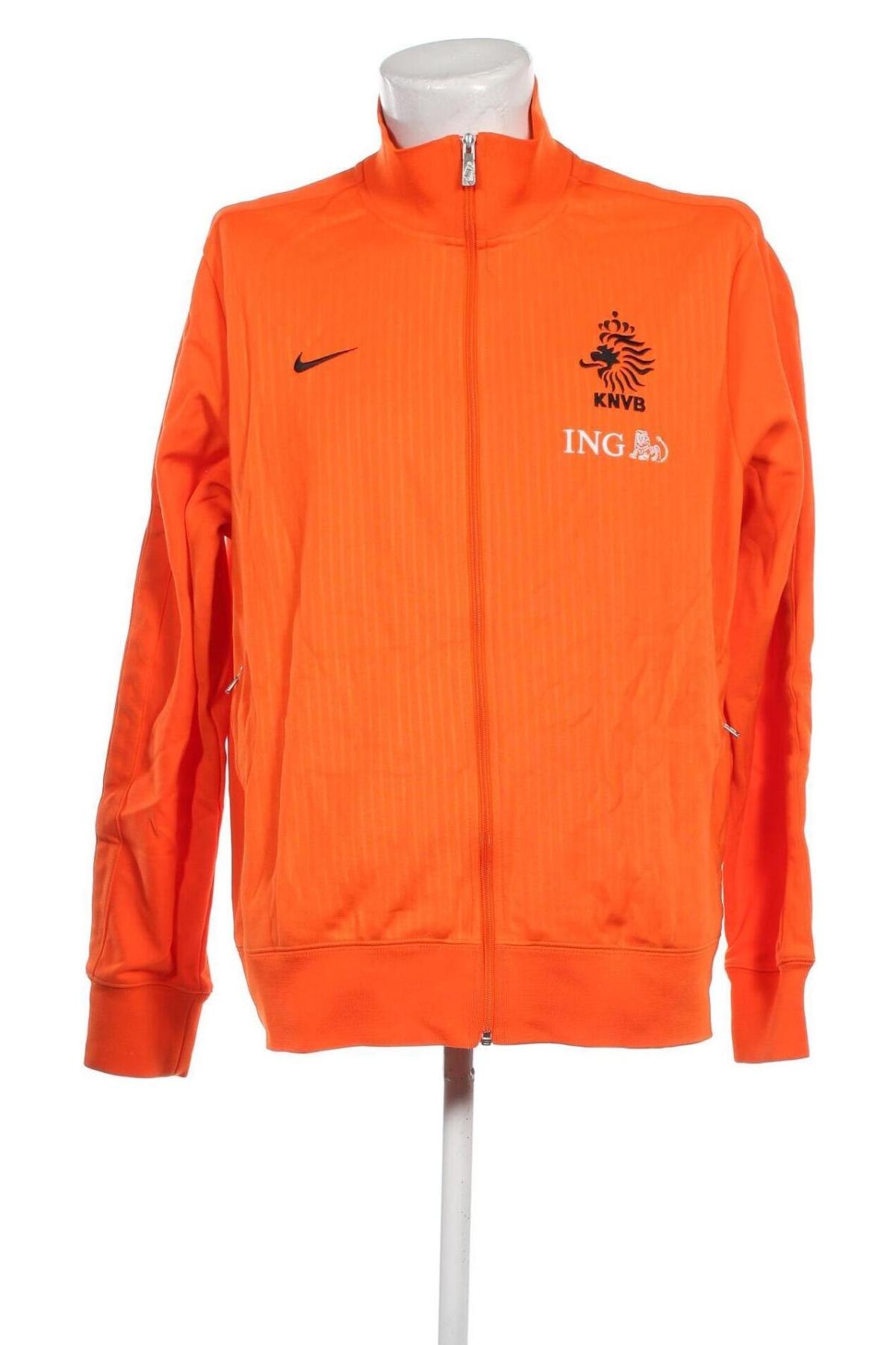 Ανδρική αθλητική ζακέτα Nike, Μέγεθος XXL, Χρώμα Πορτοκαλί, Τιμή 29,69 €
