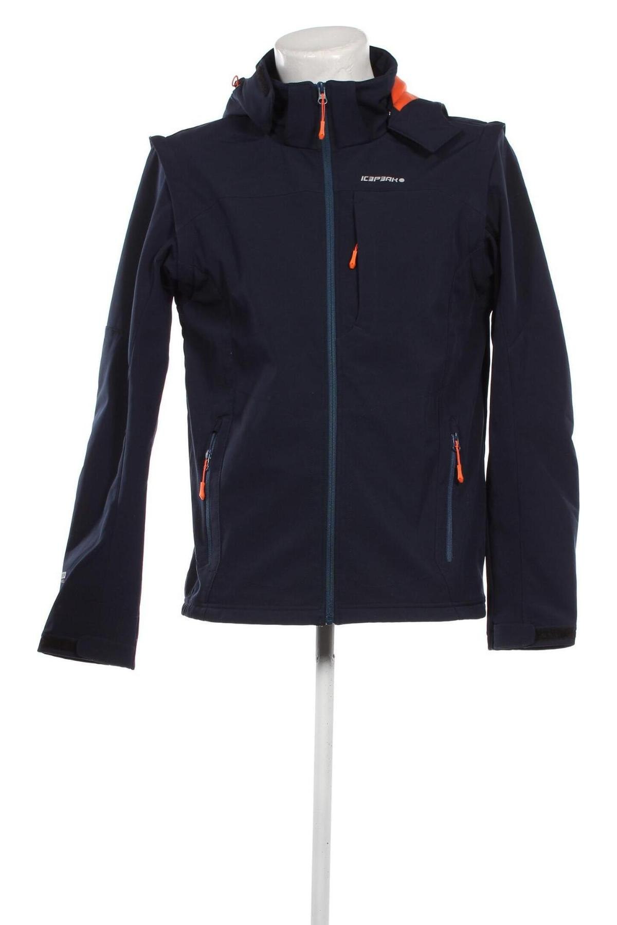 Ανδρικό αθλητικό μπουφάν Icepeak, Μέγεθος XL, Χρώμα Μπλέ, Τιμή 104,82 €