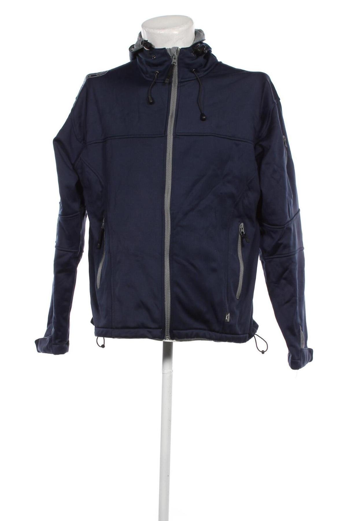 Ανδρικό αθλητικό μπουφάν Slazenger, Μέγεθος L, Χρώμα Μπλέ, Τιμή 11,95 €