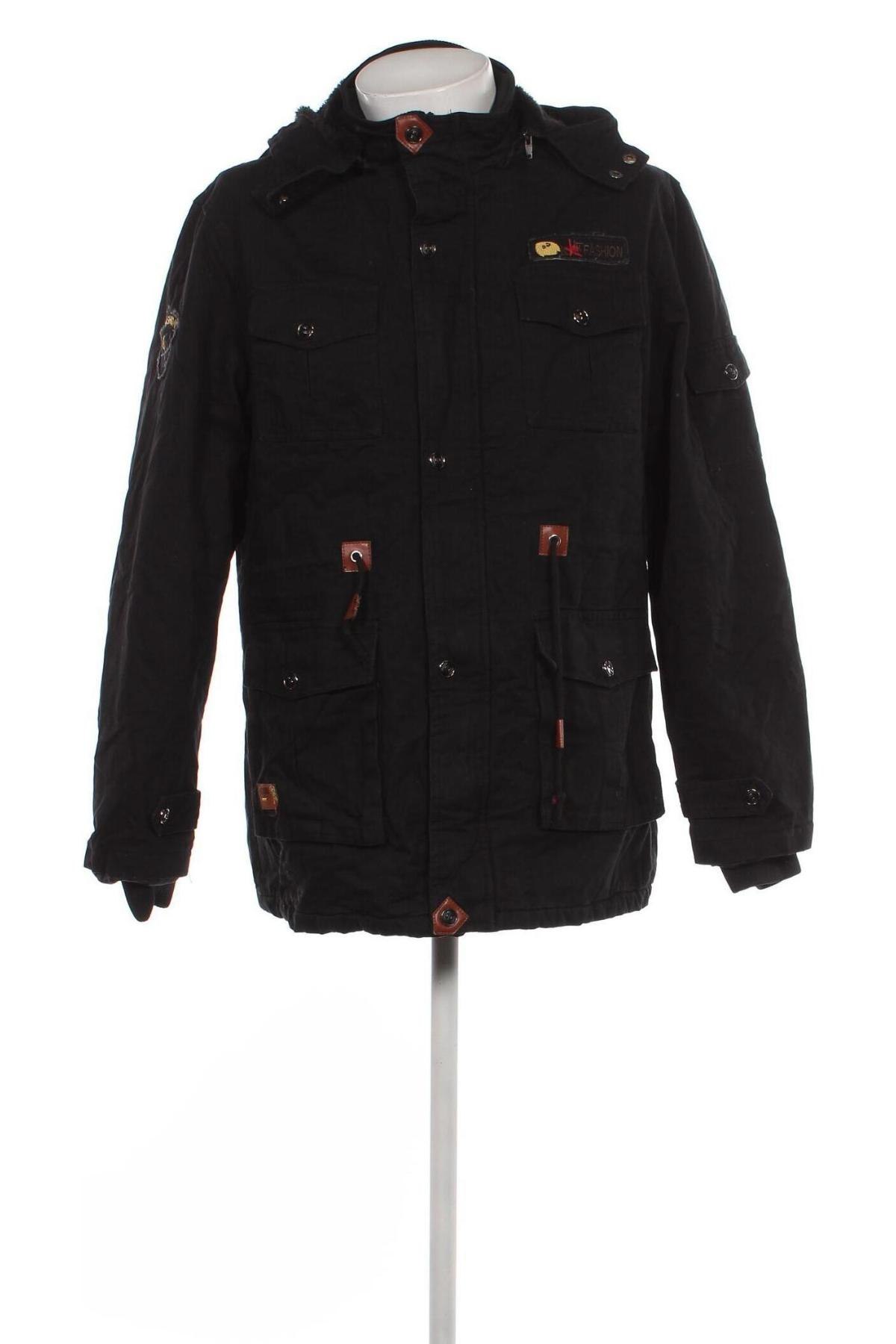 Pánska bunda , Veľkosť M, Farba Čierna, Cena  14,43 €