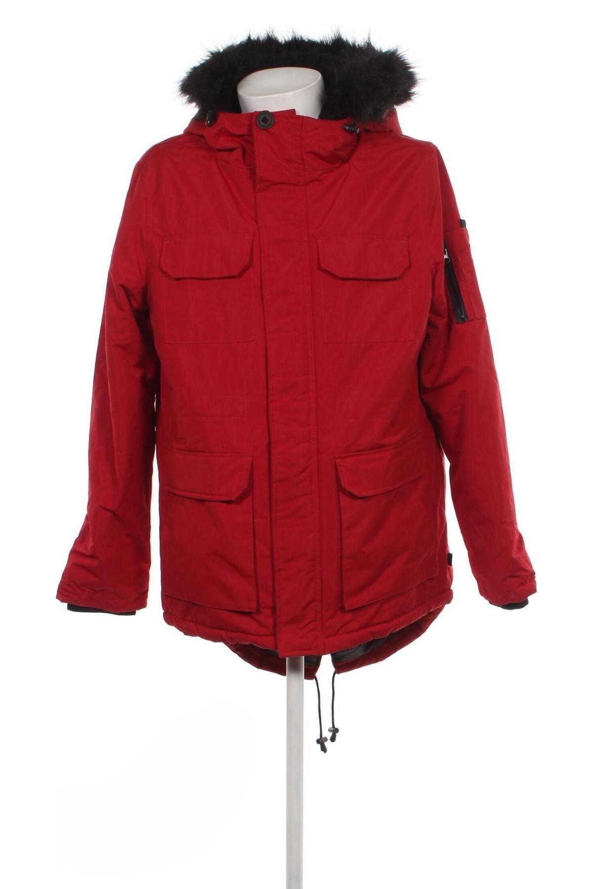 Ανδρικό μπουφάν Bellfield, Μέγεθος L, Χρώμα Κόκκινο, Τιμή 31,86 €