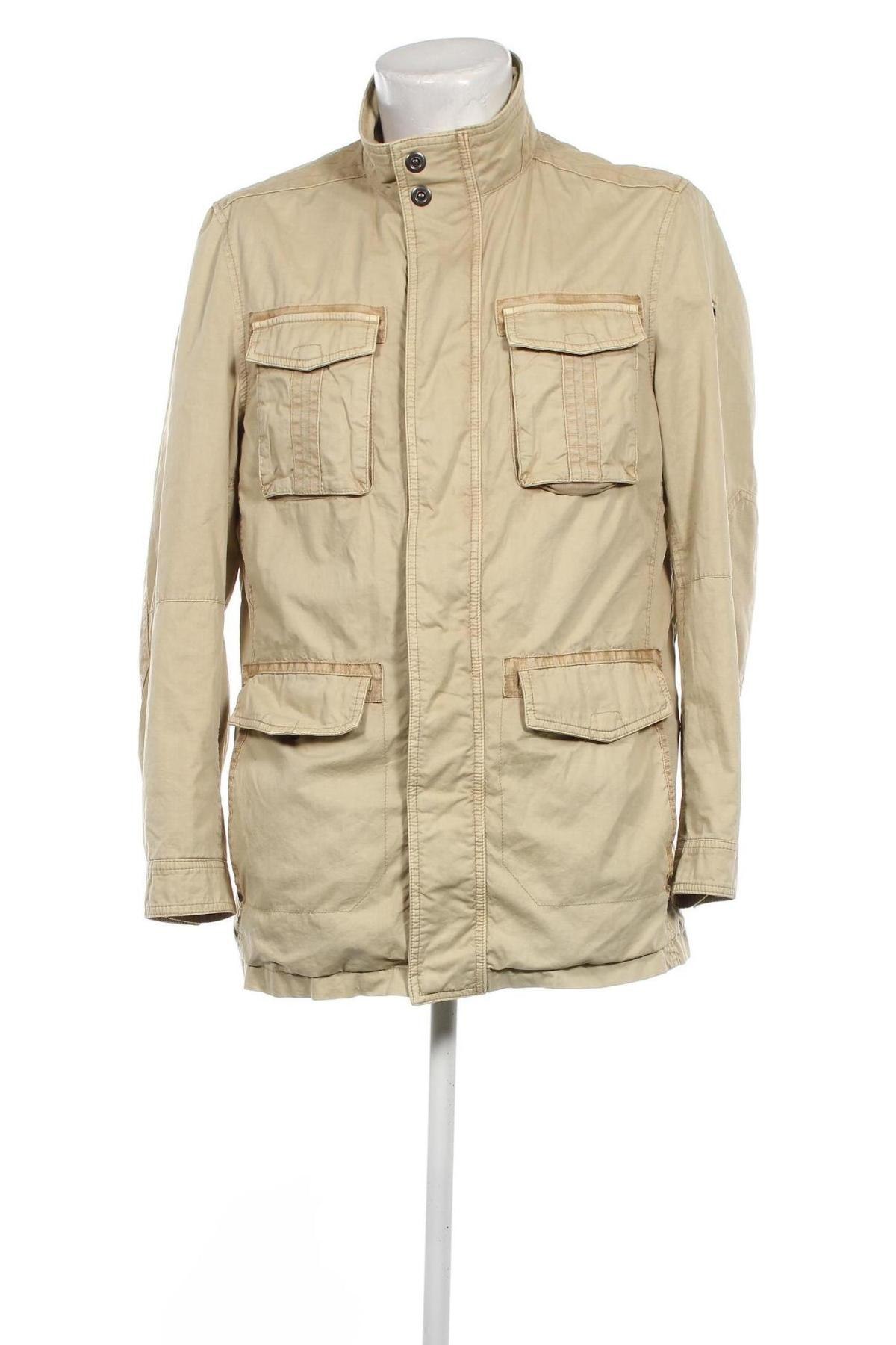 Herrenjacke Christian Berg, Größe M, Farbe Beige, Preis 20,46 €