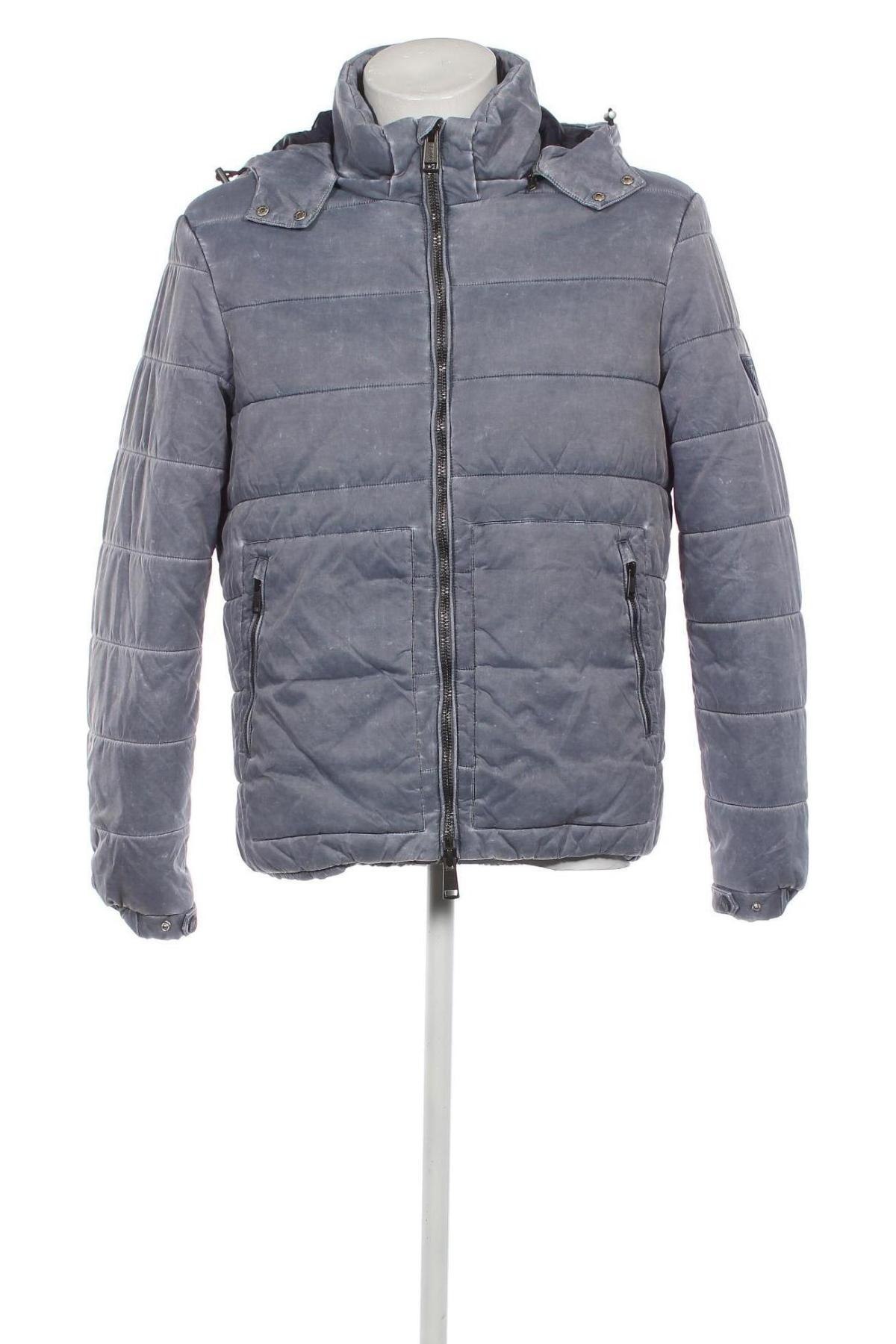 Herrenjacke Guess, Größe L, Farbe Grau, Preis € 72,43