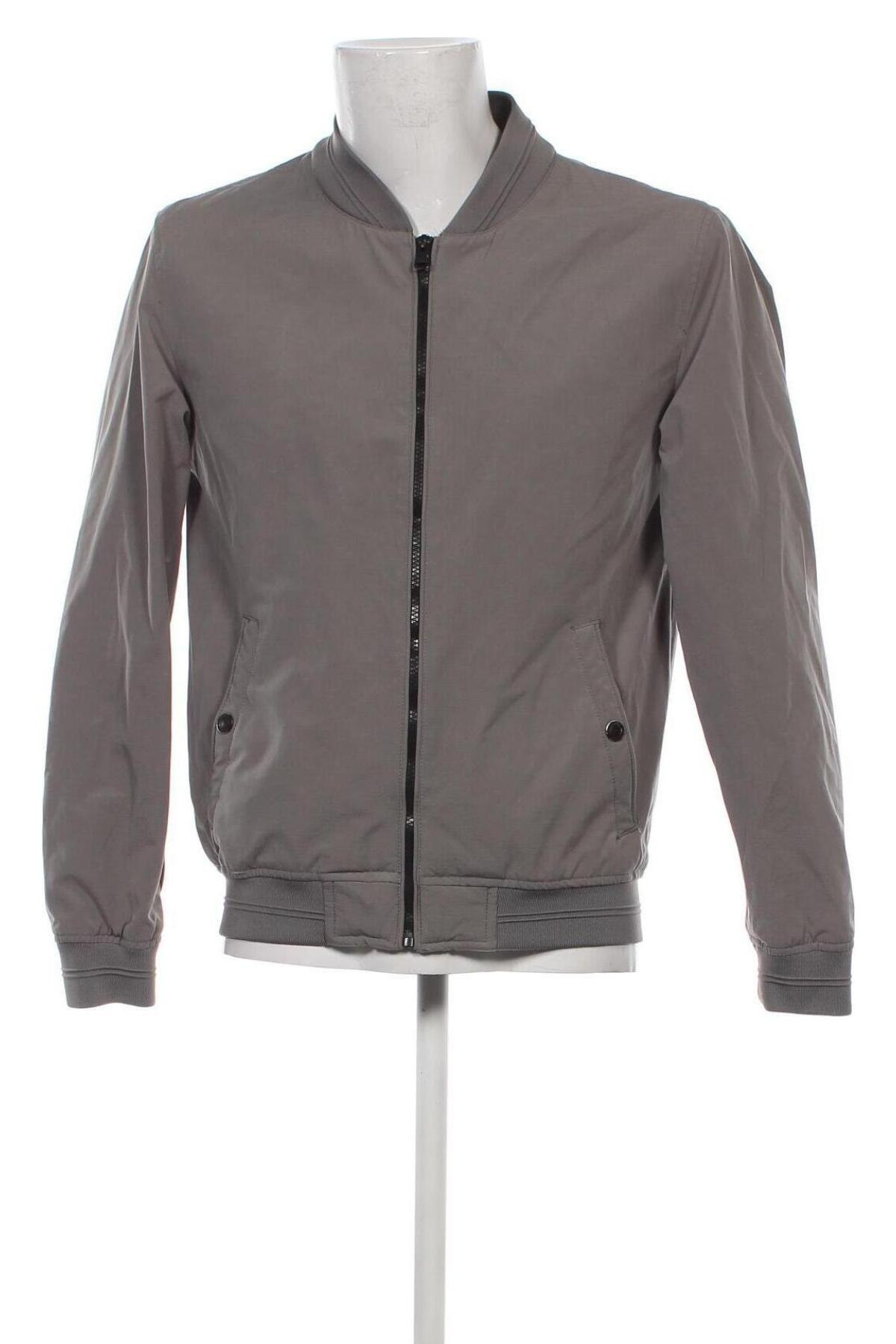 Herrenjacke Jean Pascale, Größe M, Farbe Grau, Preis € 13,50