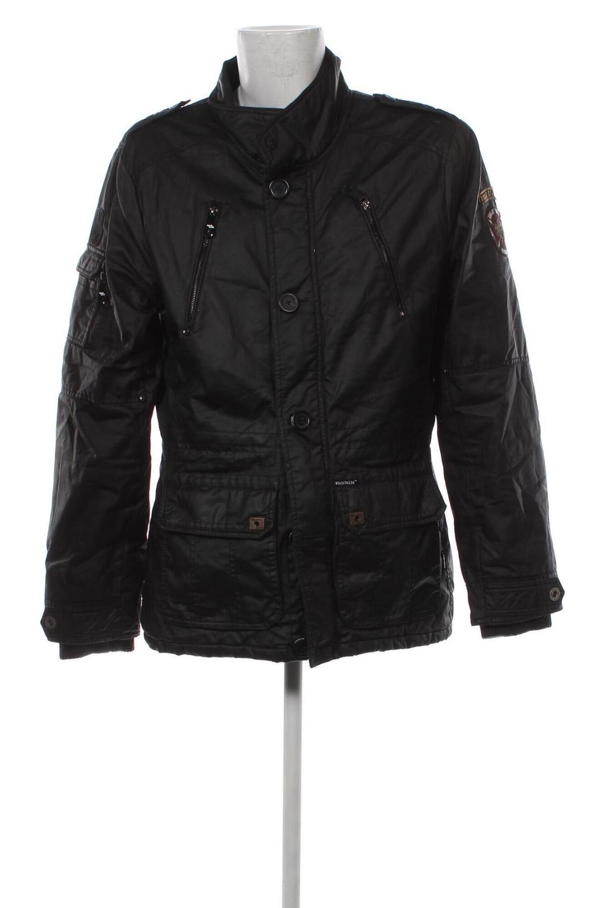 Ανδρικό μπουφάν Khujo, Μέγεθος XL, Χρώμα Μαύρο, Τιμή 64,67 €
