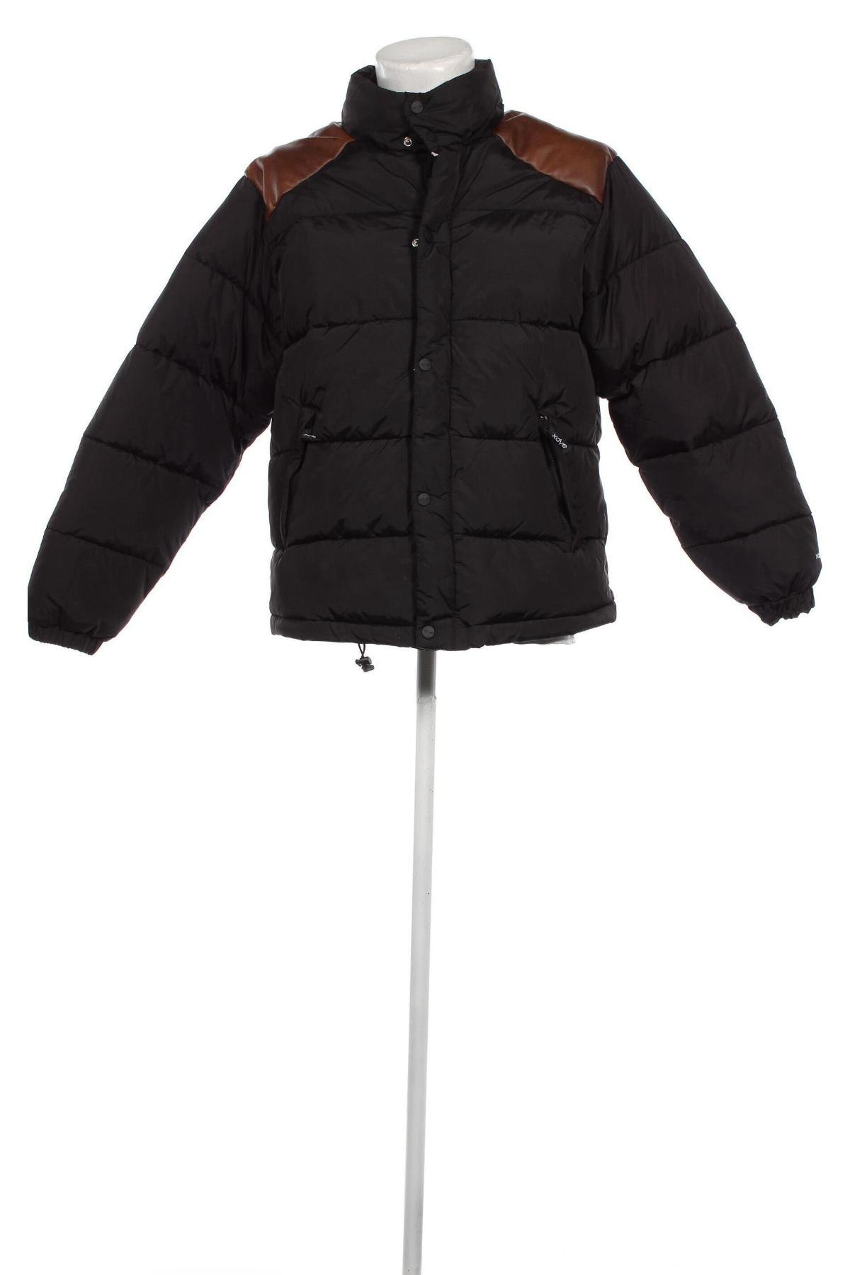Ανδρικό μπουφάν Pull&Bear, Μέγεθος M, Χρώμα Μαύρο, Τιμή 10,41 €