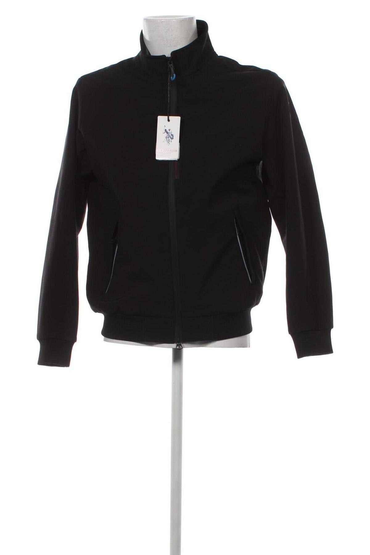 Ανδρικό μπουφάν U.S. Polo Assn., Μέγεθος L, Χρώμα Μαύρο, Τιμή 72,10 €