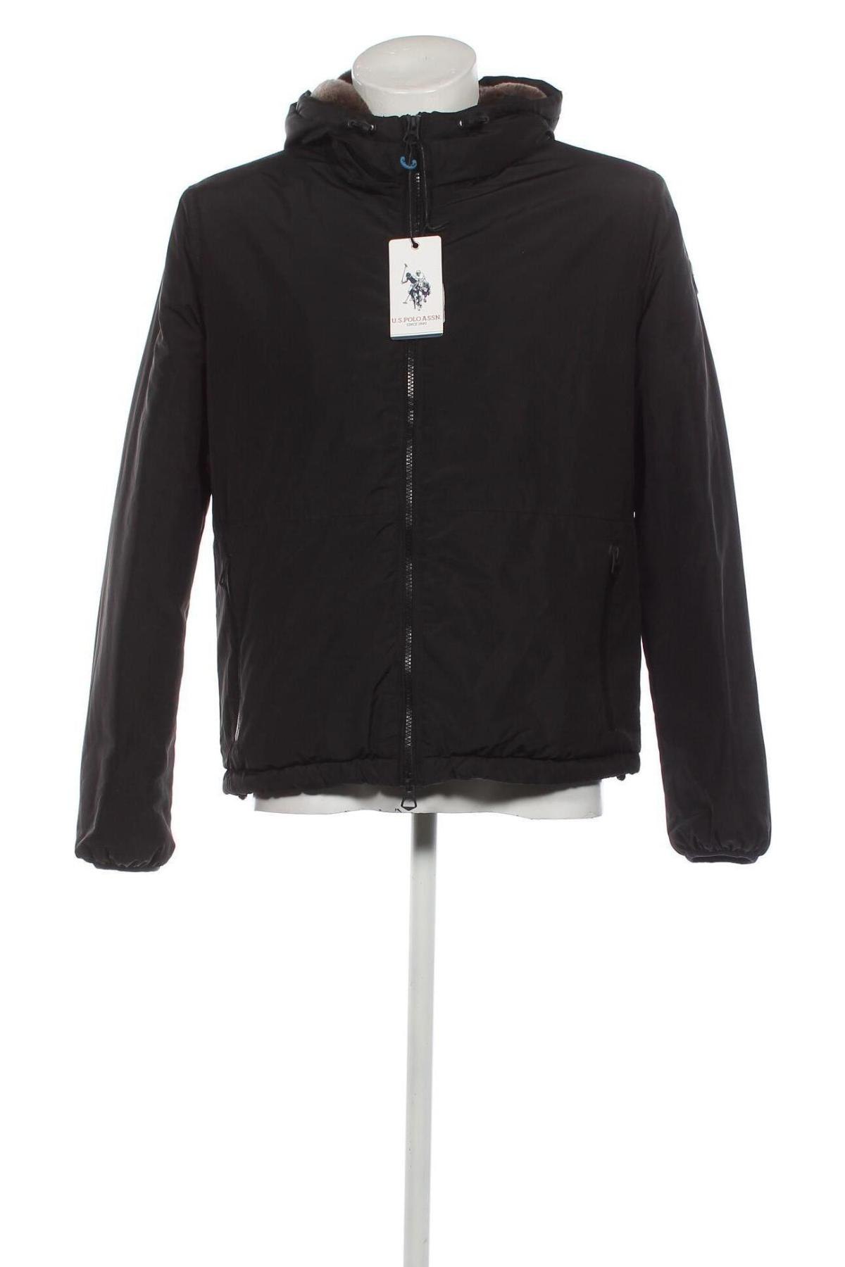 Pánska bunda  U.S. Polo Assn., Veľkosť L, Farba Čierna, Cena  144,85 €
