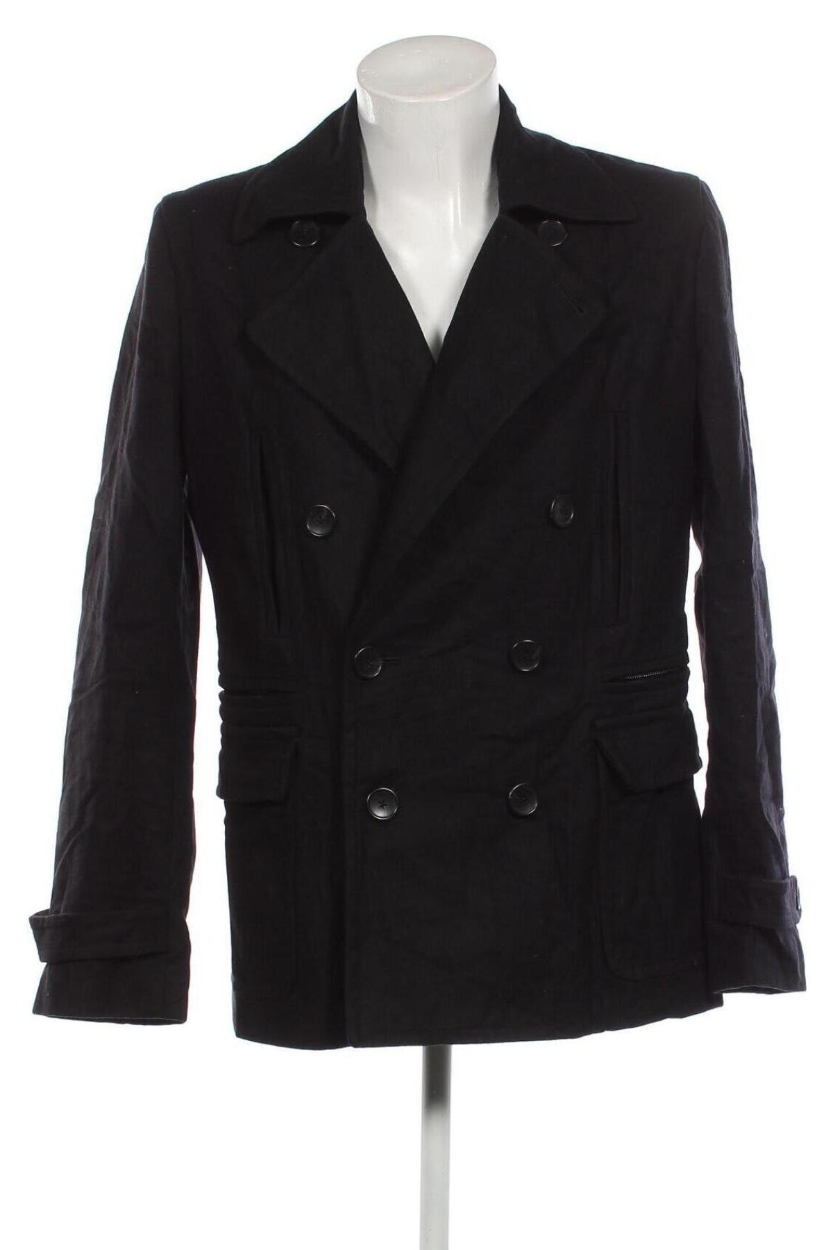 Palton de bărbați Veronique Branquinho, Mărime XL, Culoare Negru, Preț 328,13 Lei