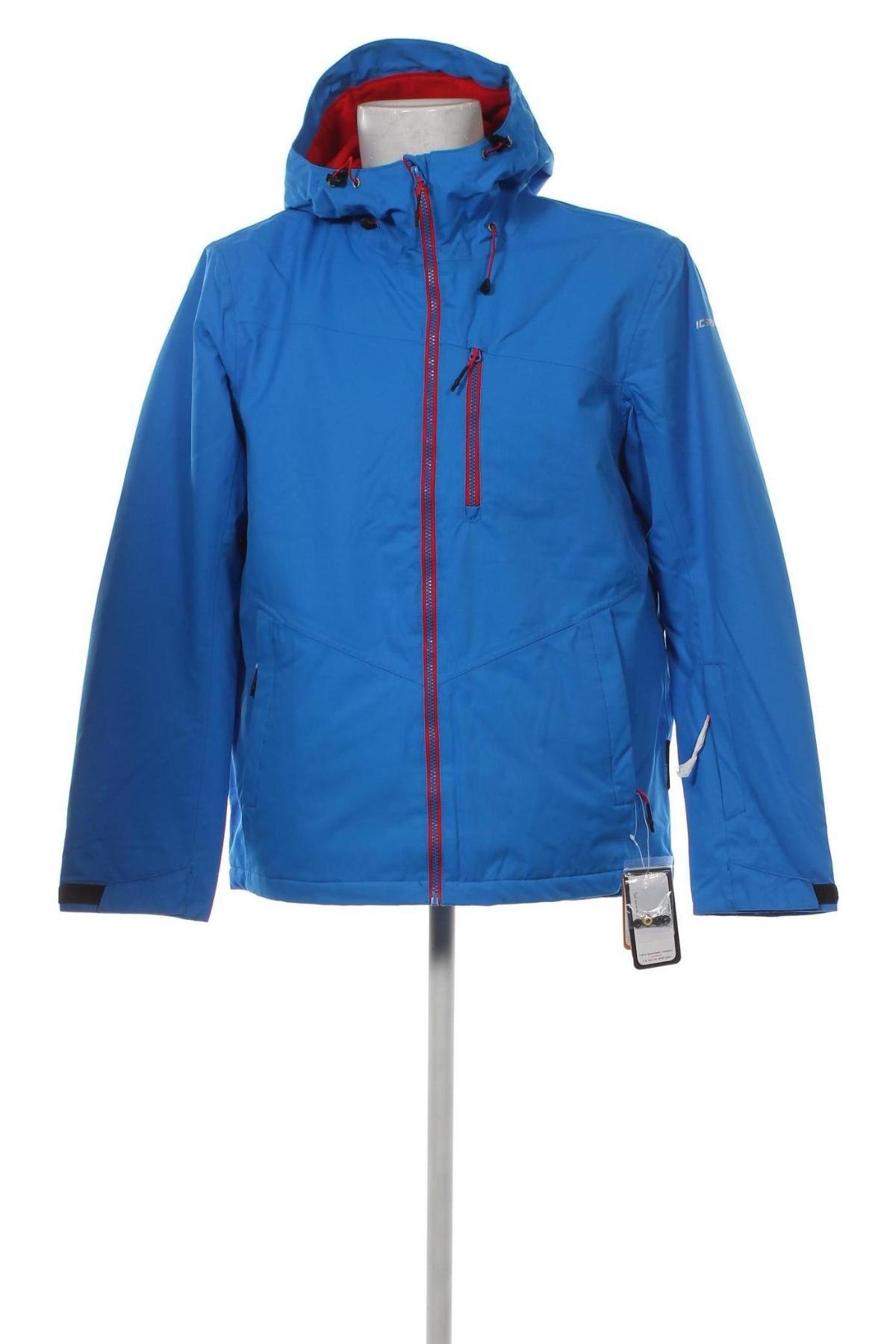 Herrenjacke für Wintersports Icepeak, Größe L, Farbe Blau, Preis 39,82 €