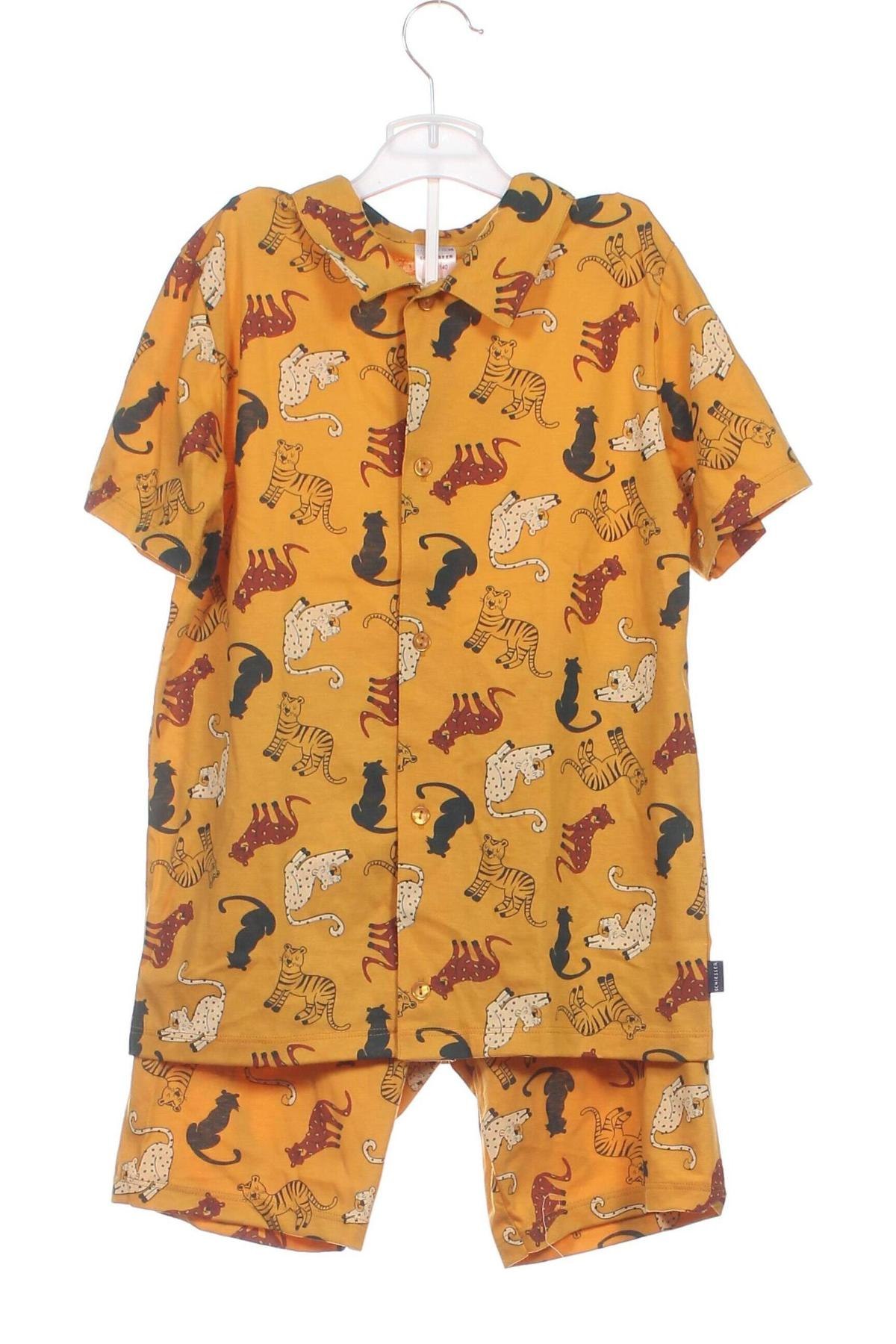 Пижама Schiesser, Размер 8-9y/ 134-140 см, Цвят Жълт, Цена 49,56 лв.