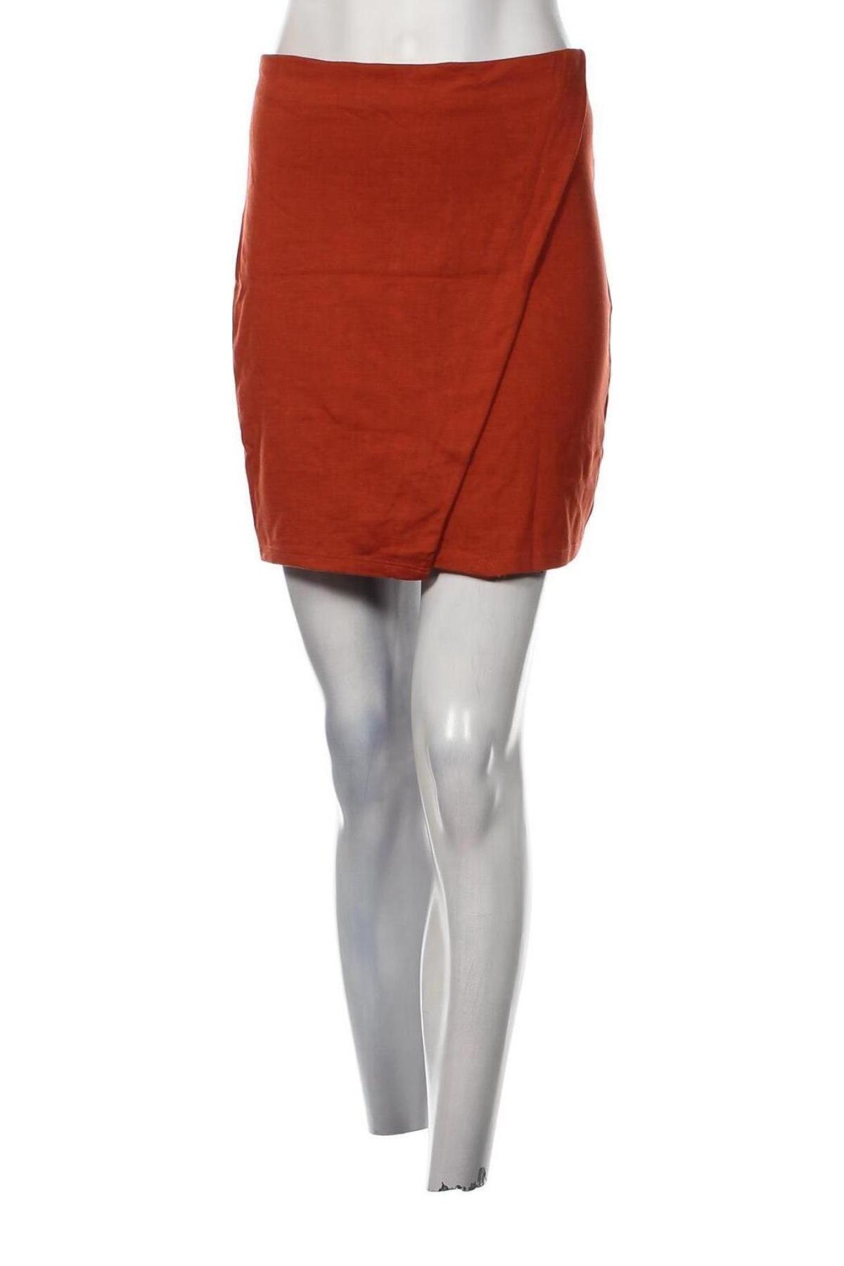 Φούστα Gina Tricot, Μέγεθος L, Χρώμα Πορτοκαλί, Τιμή 3,83 €