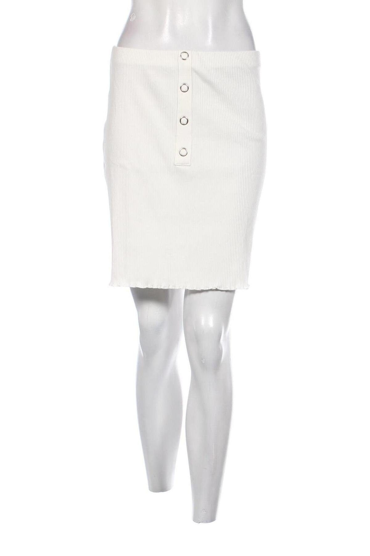 Φούστα NA-KD, Μέγεθος L, Χρώμα Λευκό, Τιμή 6,71 €